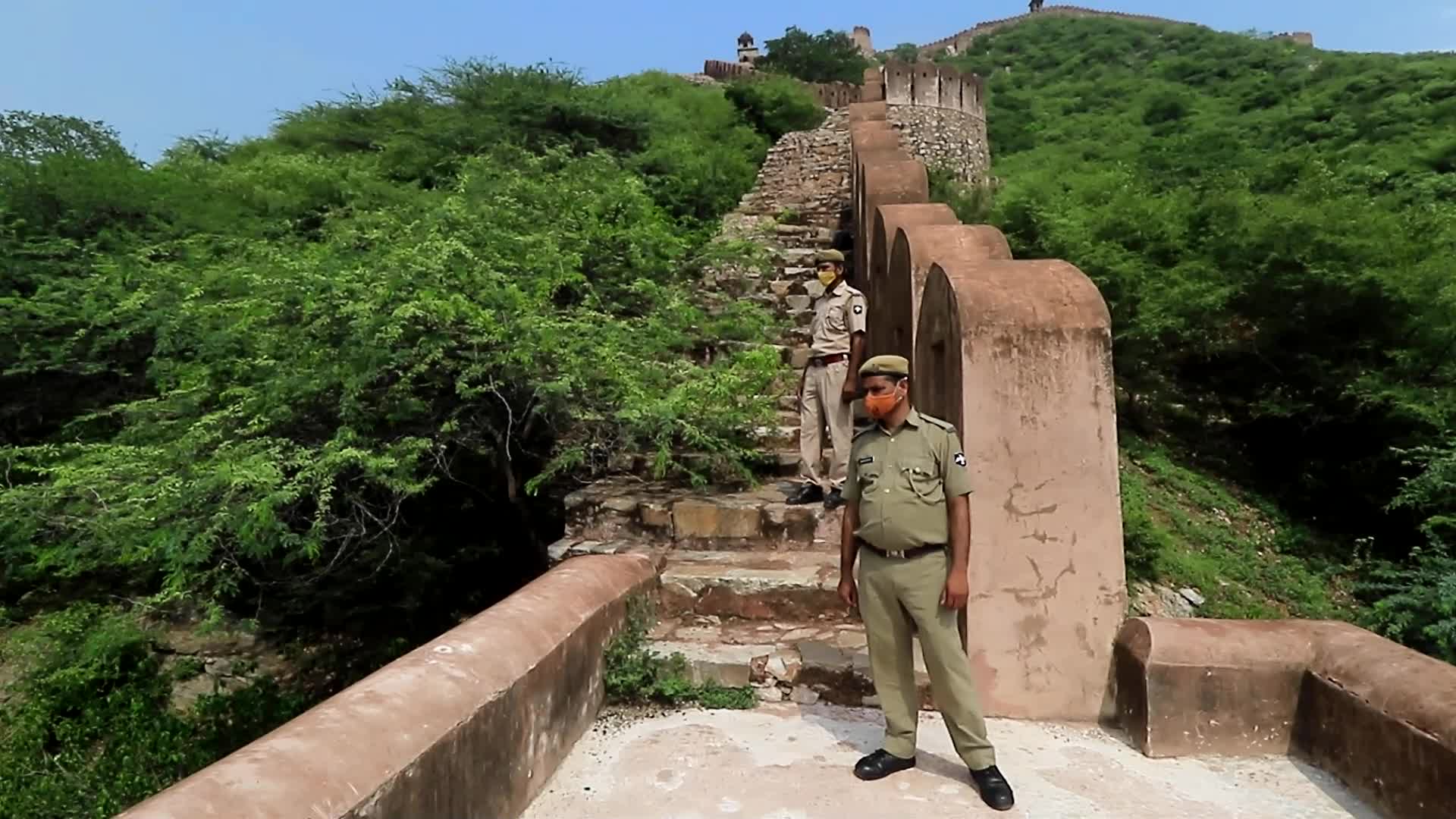 Entry Ban For Visitors In Jaipur