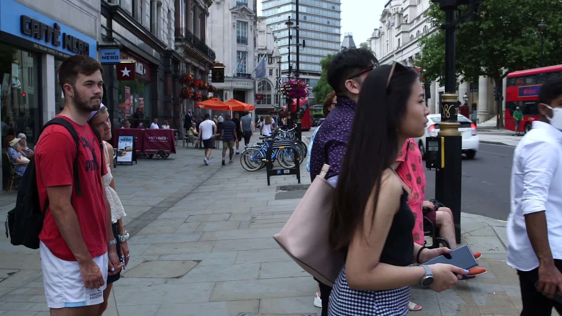 Daily life in London during the 'Freedom Day' marking the end of the COVID-19 restrictions in England