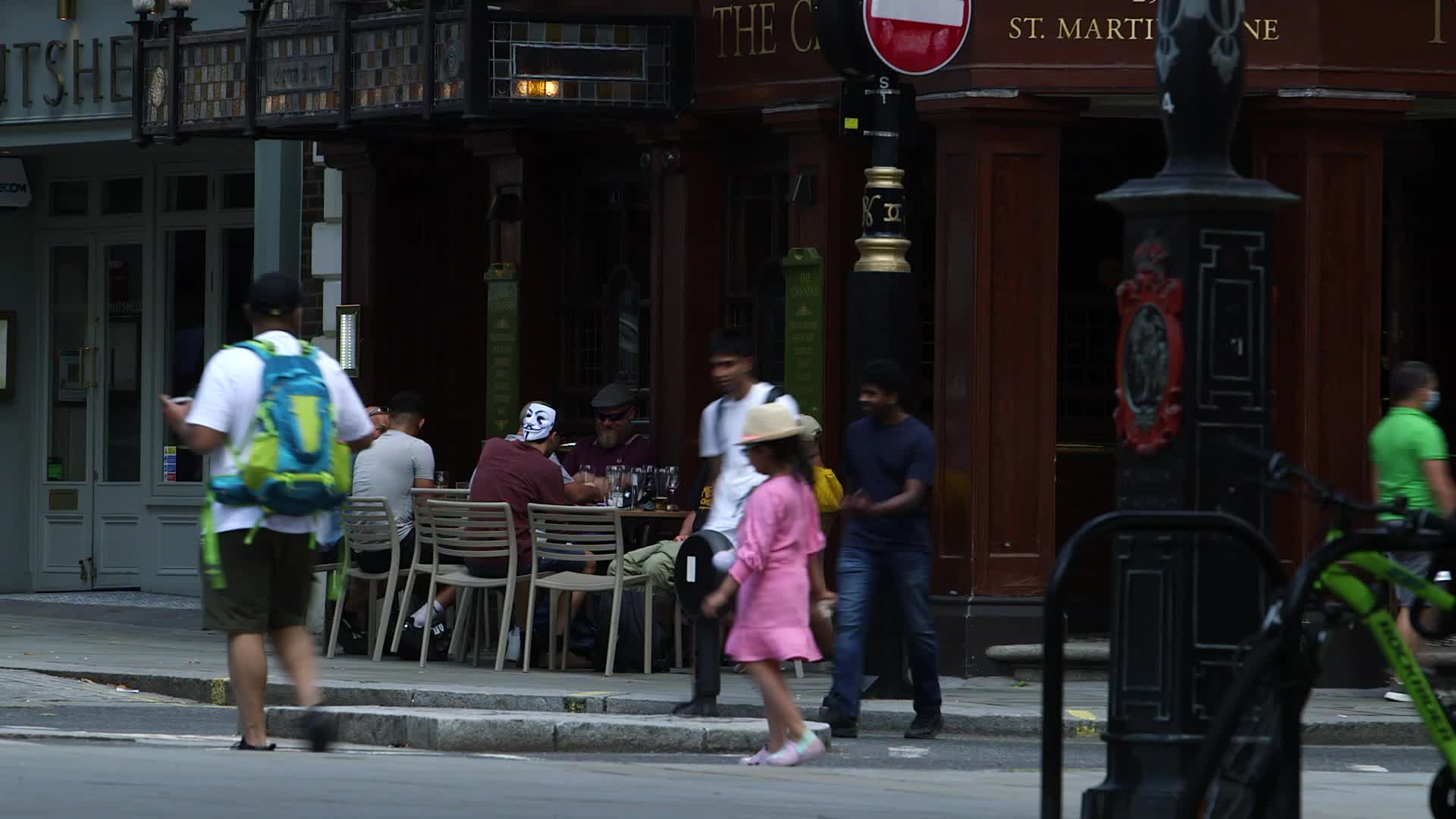 Daily life in London during the 'Freedom Day' marking the end of the COVID-19 restrictions in England