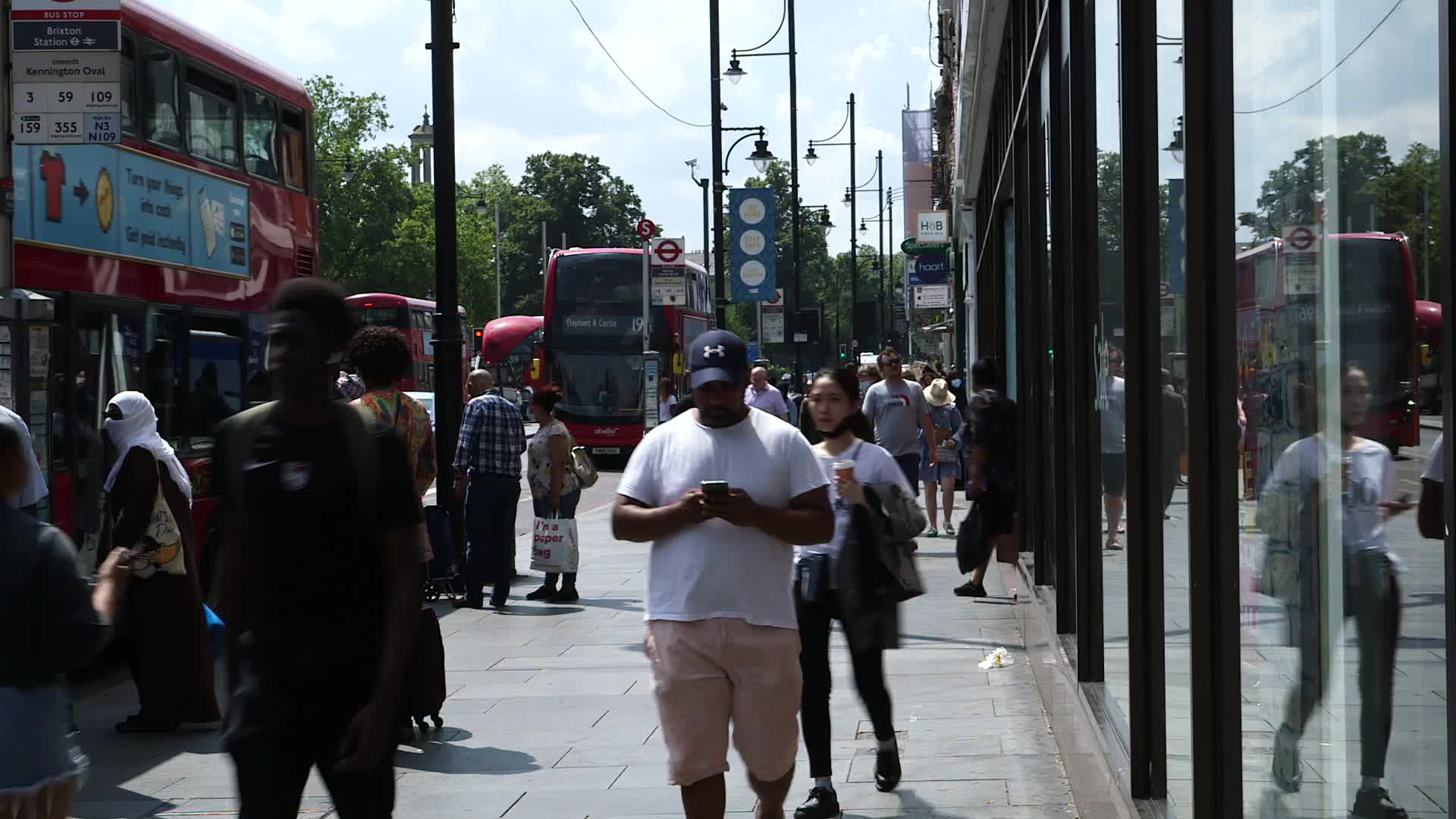 Daily life in London during the 'Freedom Day' marking the end of the COVID-19 restrictions in England