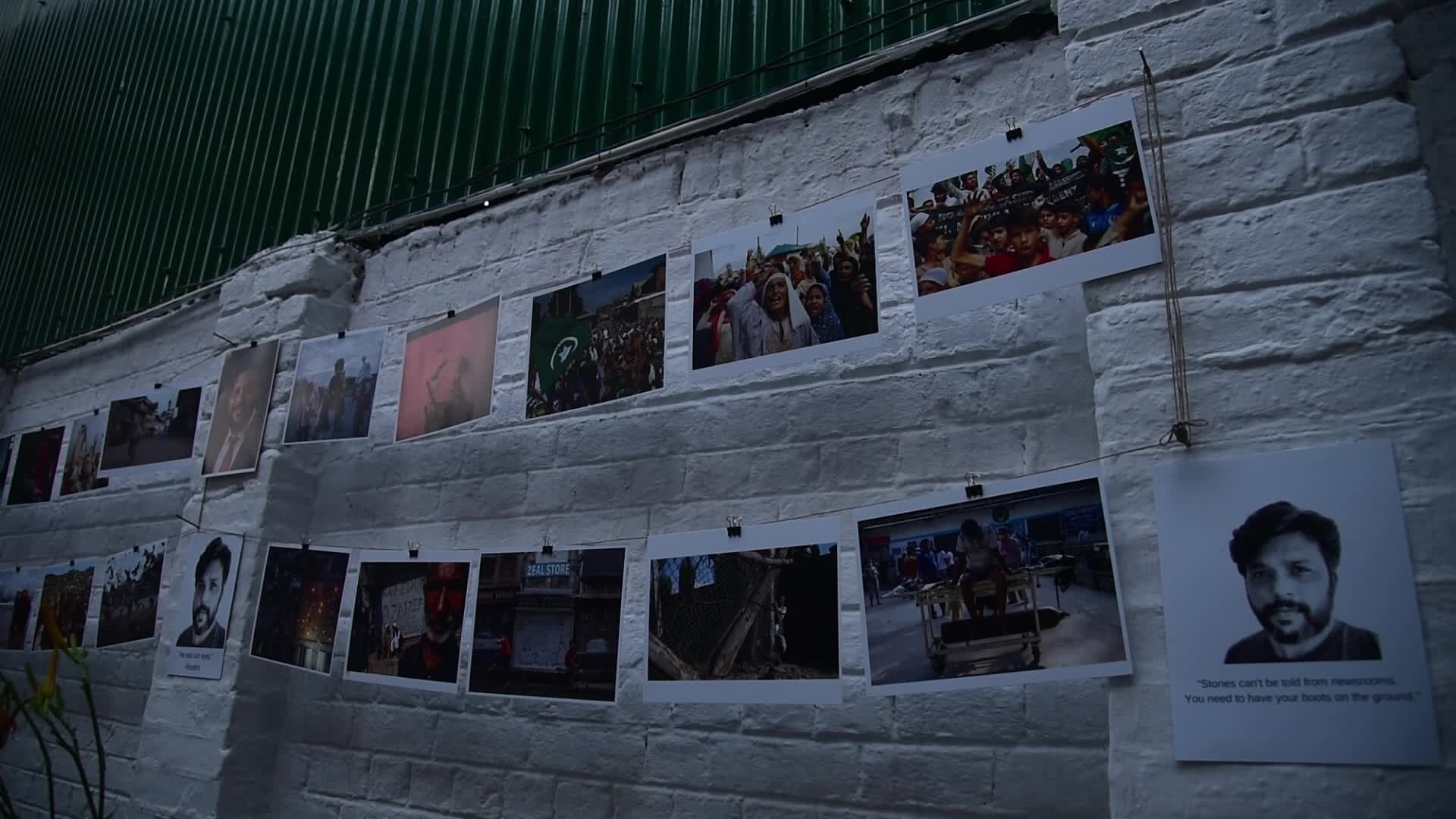 Kashmiri media pays homage to late photojournalist Danish Siddiqui with a candlelight vigil