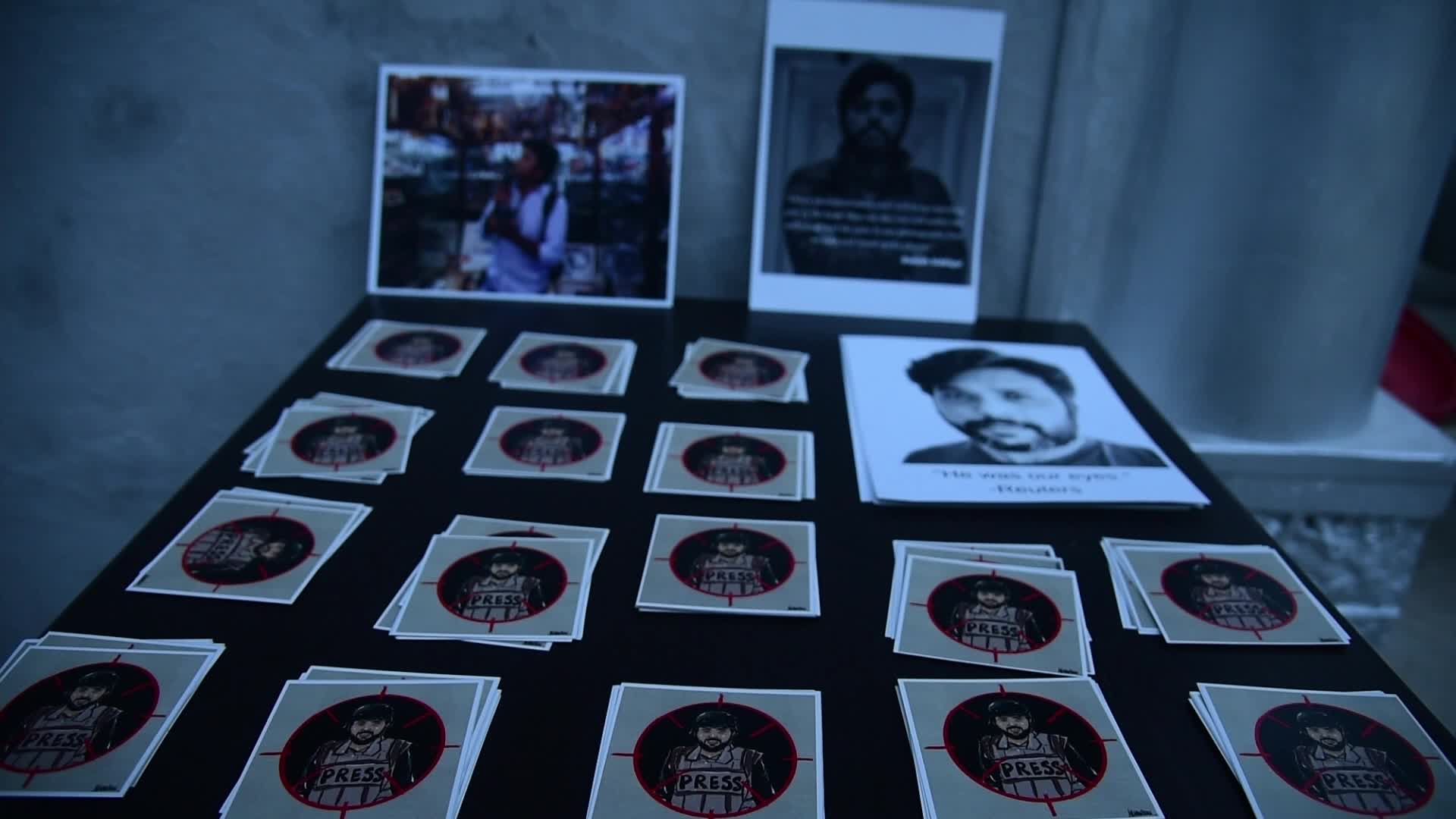 Kashmiri media pays homage to late photojournalist Danish Siddiqui with a candlelight vigil