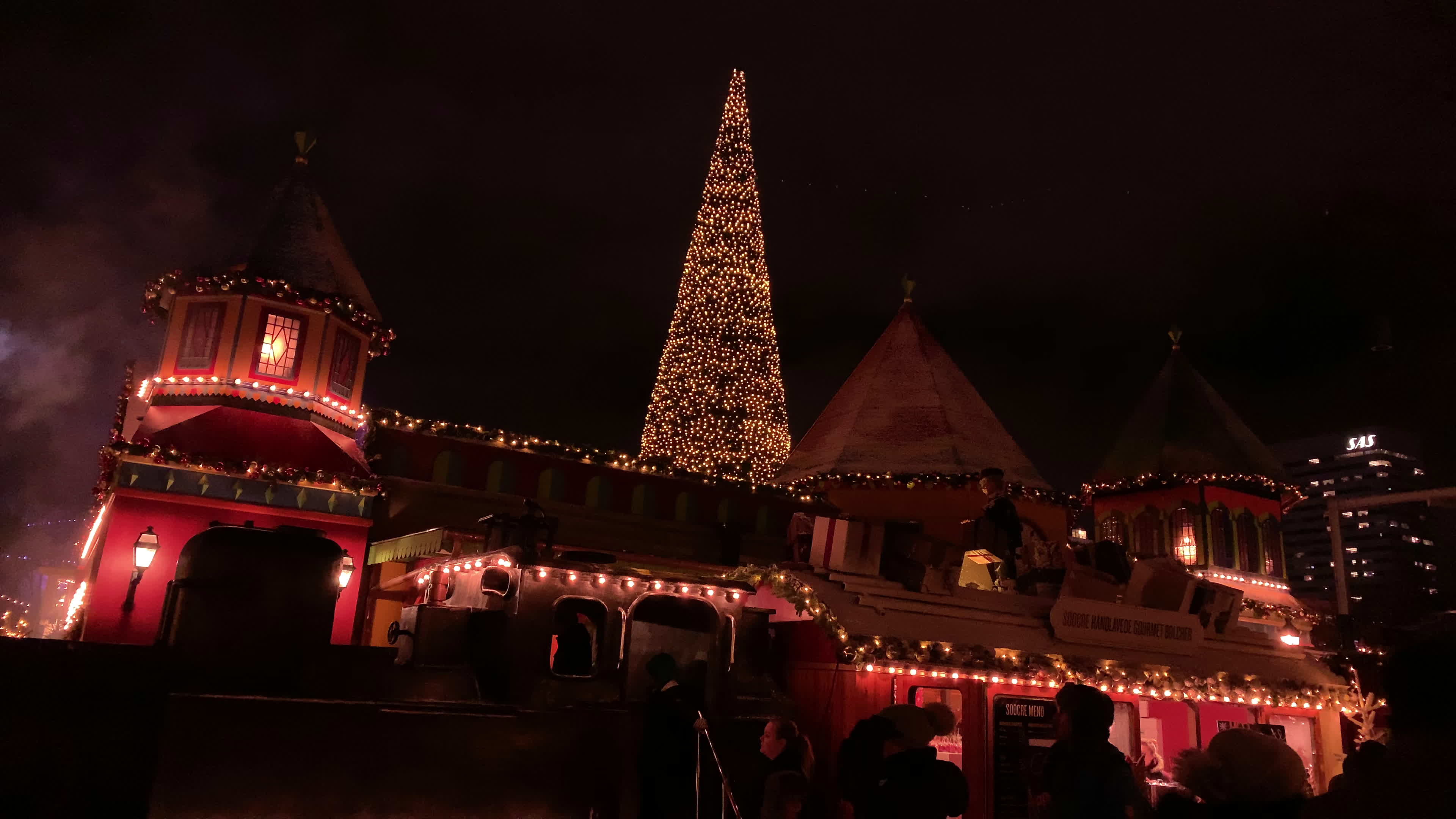 Christmas Market In Copenhagen