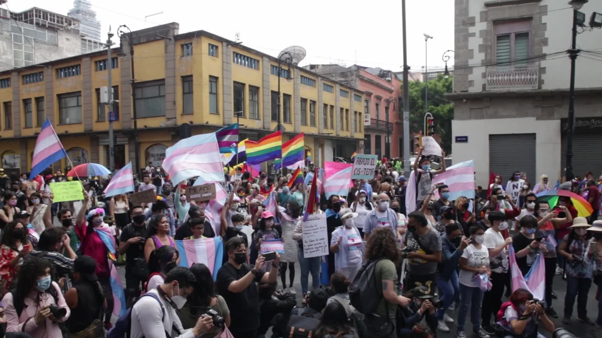 March of the Invisibles in Mexico City