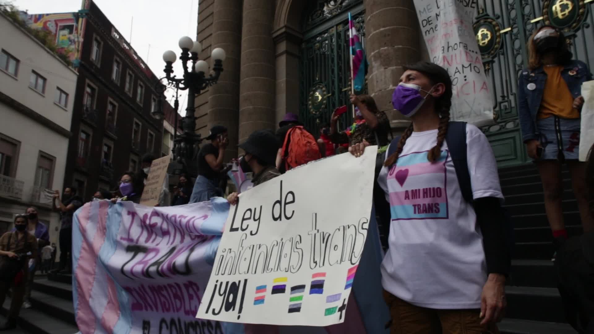 March of the Invisibles in Mexico City