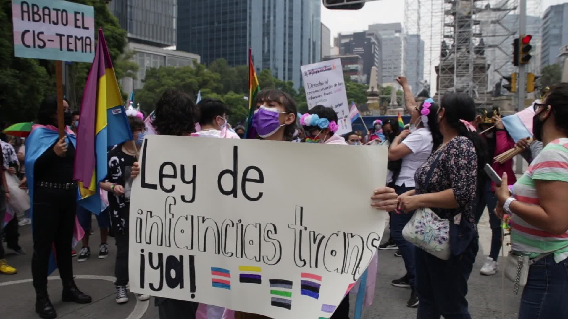 March of the Invisibles in Mexico City