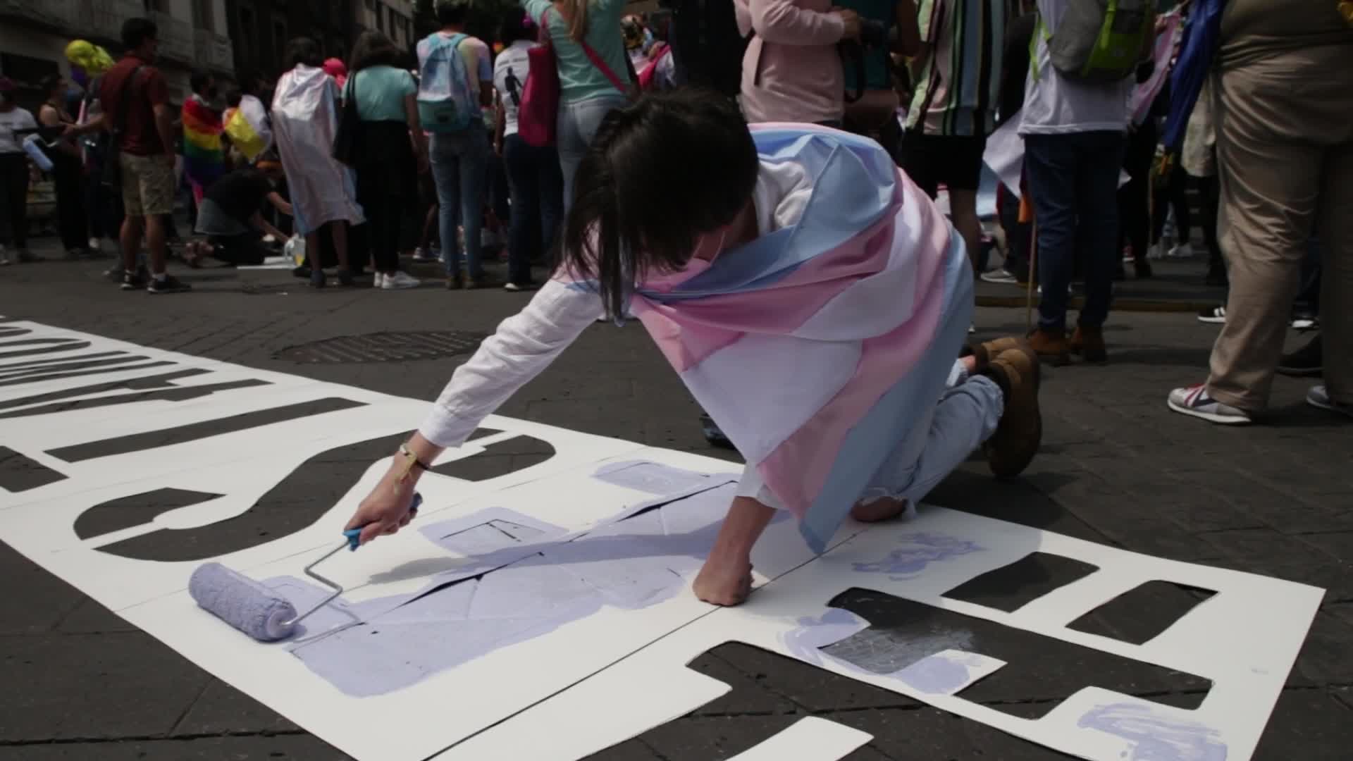 March of the Invisibles in Mexico City