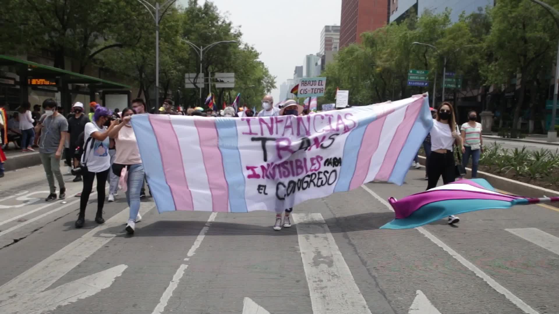 March of the Invisibles in Mexico City