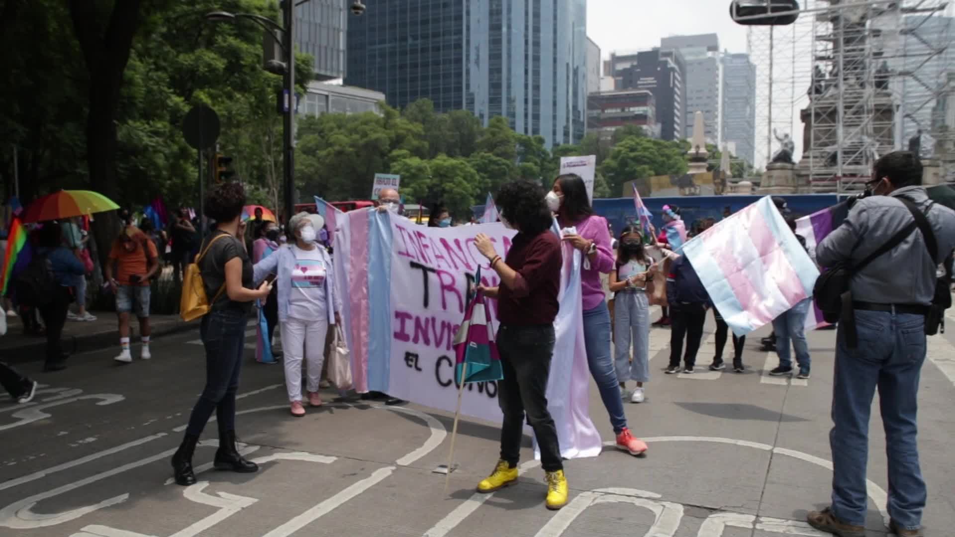 March of the Invisibles in Mexico City