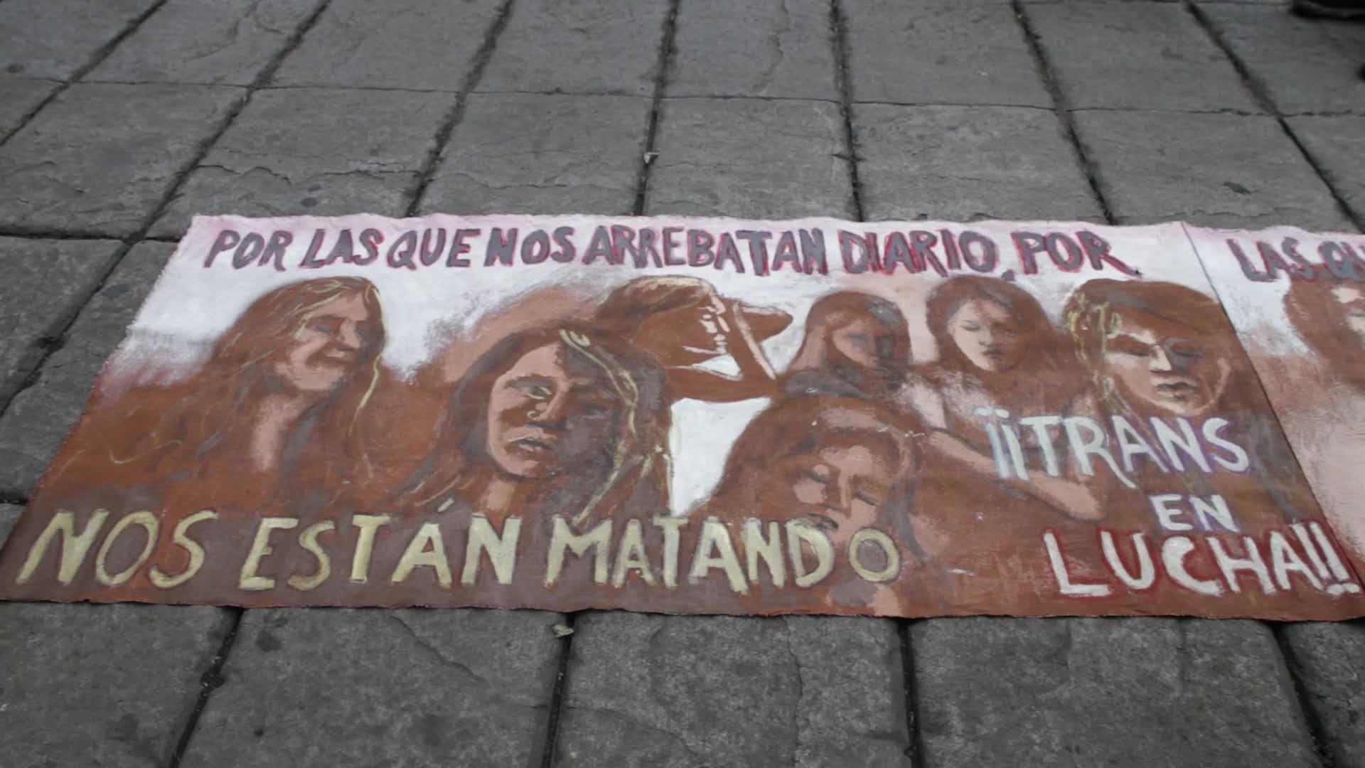 March of the Invisibles in Mexico City