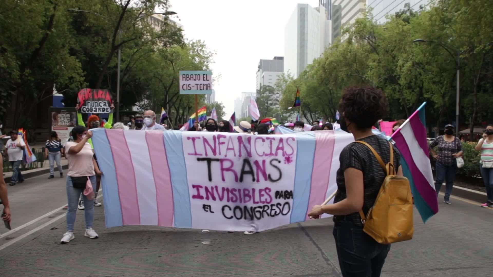 March of the Invisibles in Mexico City