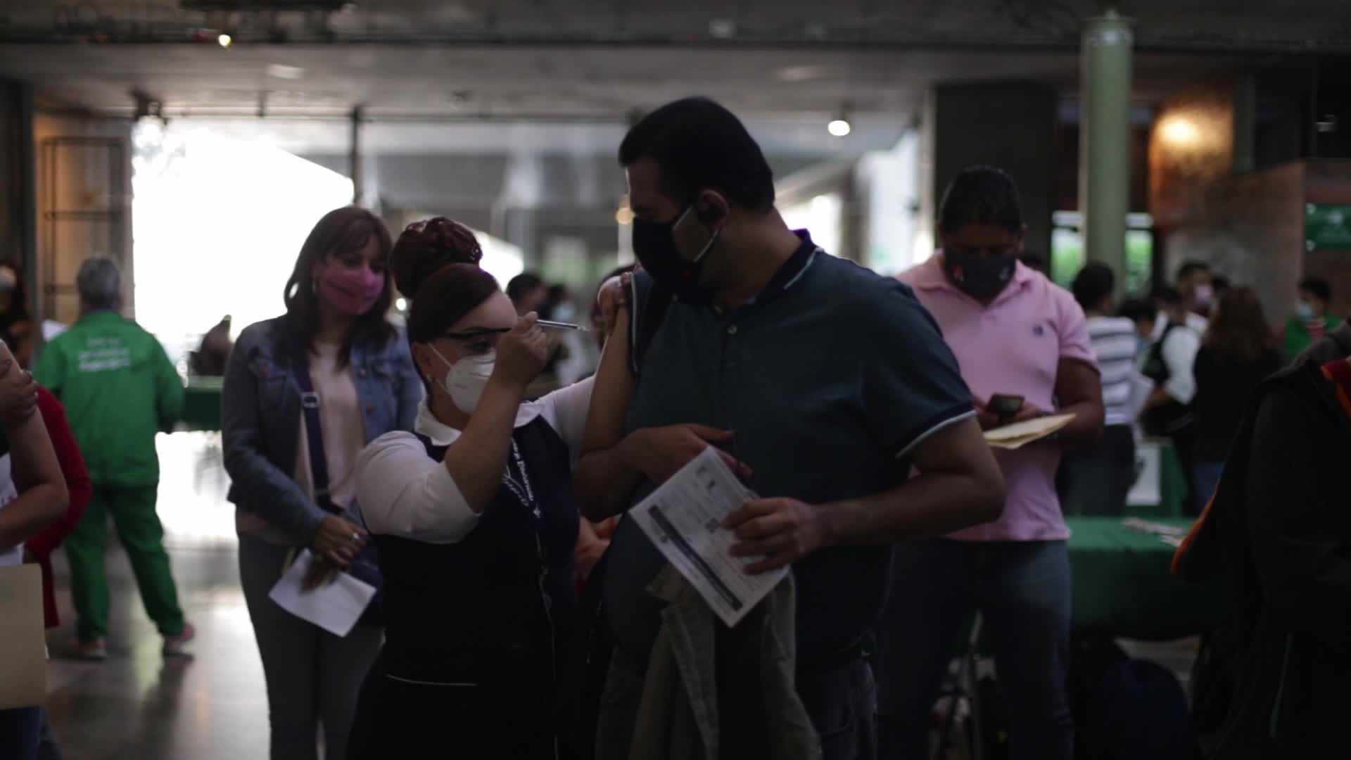 Vaccination against COVID-19 for people aged 40 to 49 at the Vasconcelos Library