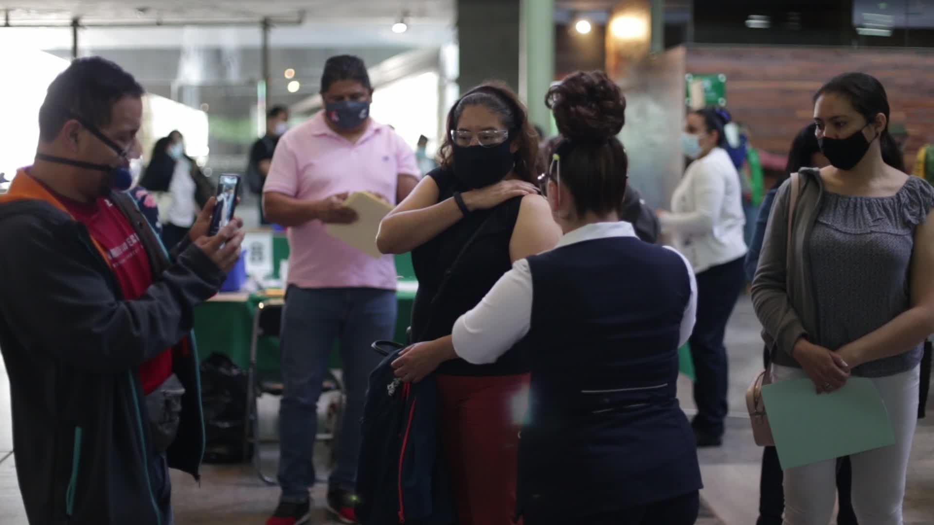 Vaccination against COVID-19 for people aged 40 to 49 at the Vasconcelos Library