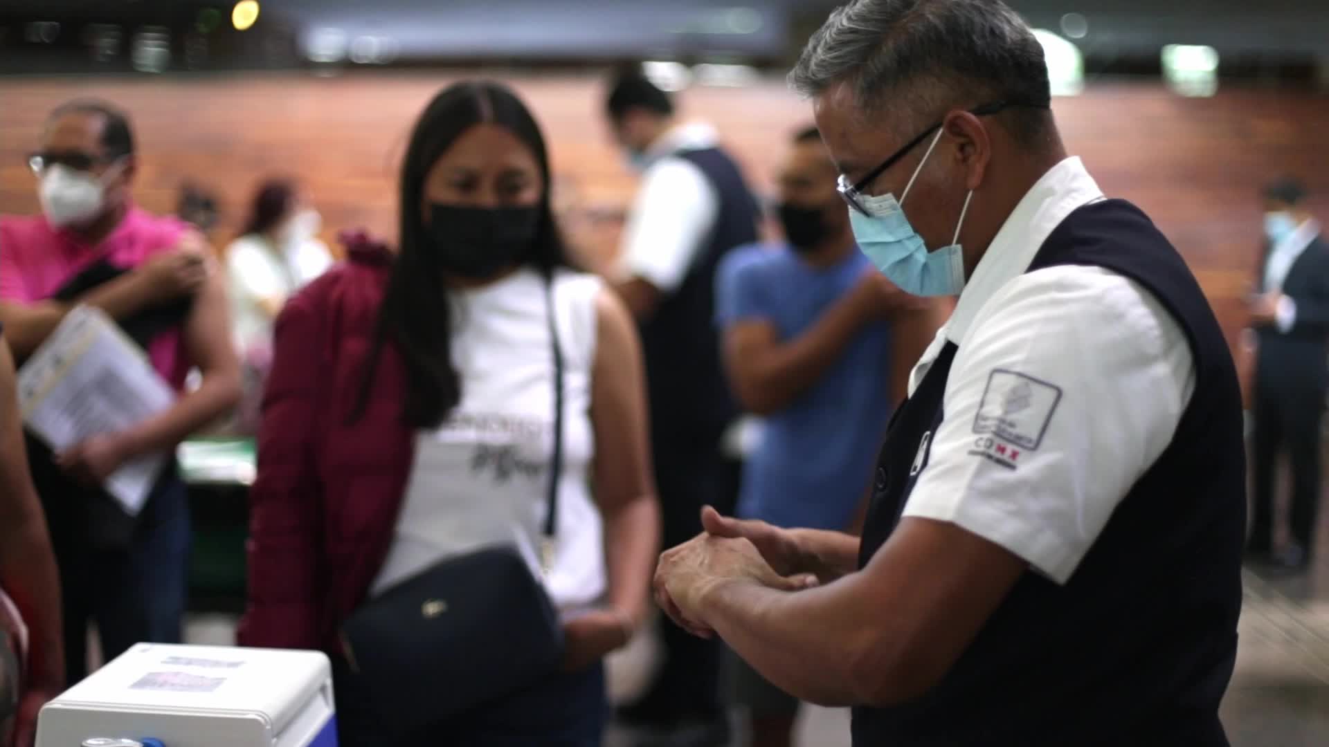 Vaccination against COVID-19 for people aged 40 to 49 at the Vasconcelos Library