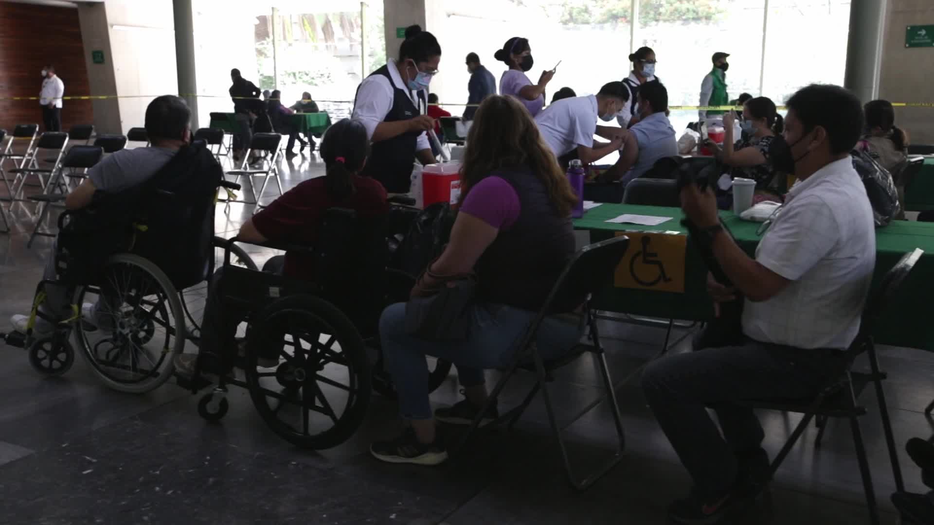 Vaccination against COVID-19 for people aged 40 to 49 at the Vasconcelos Library