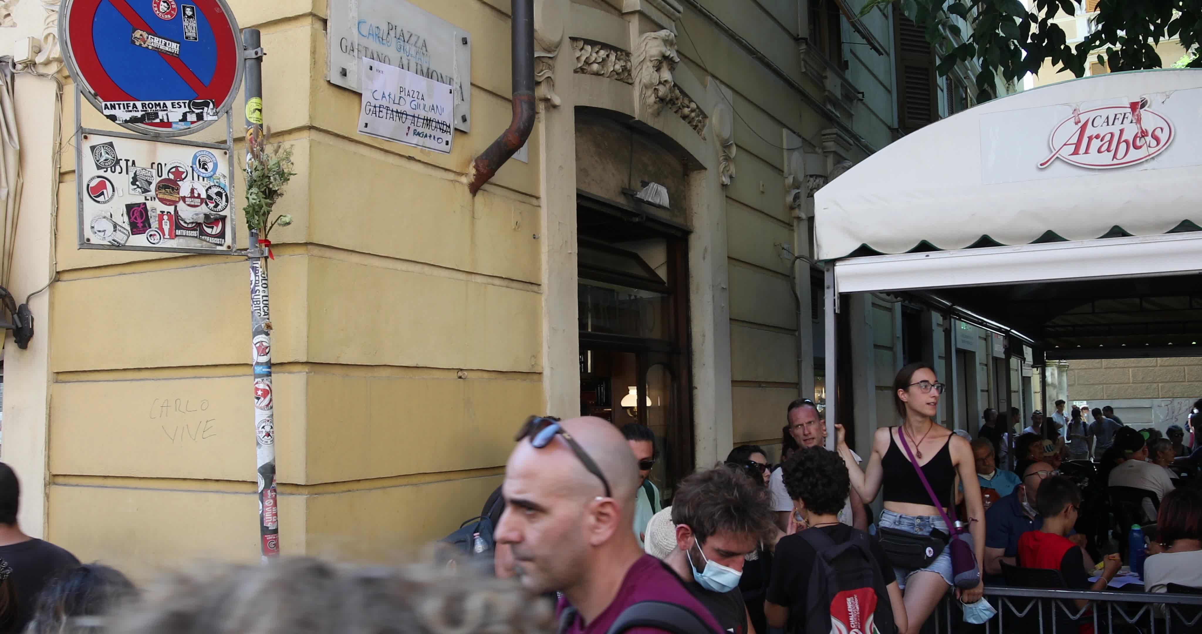 20th Anniversary Of Carlo Giuliani death At 2001 Genoa G8 Summit
