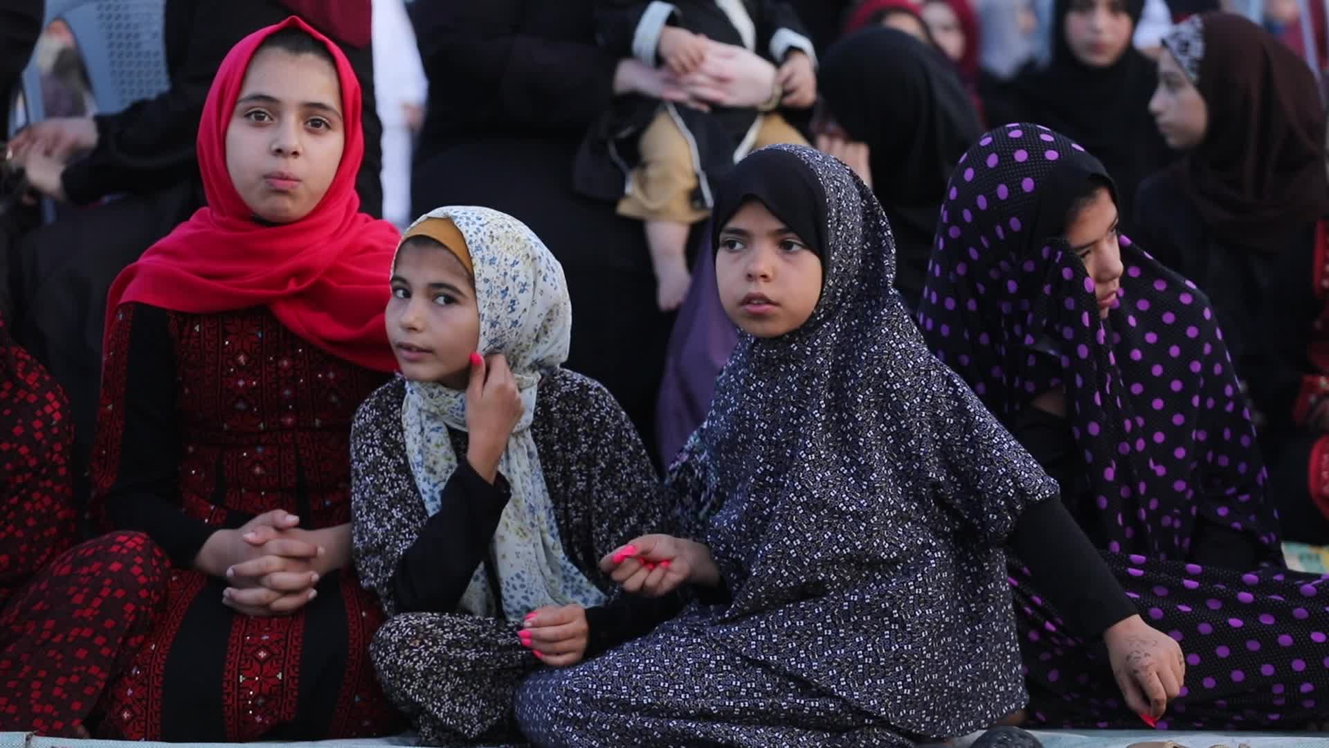Eid al-Adha prayer in Gaza, Palestine
