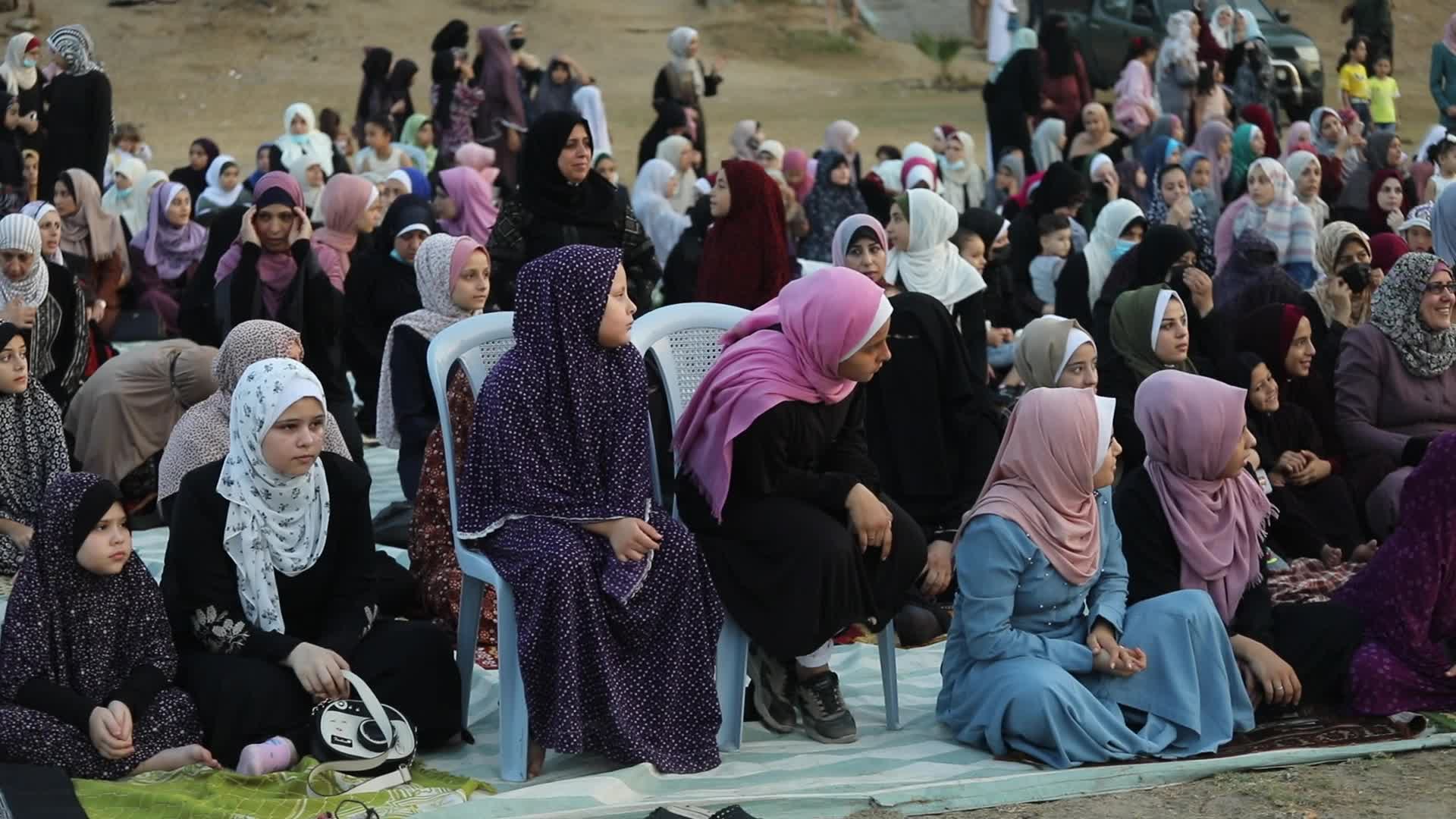 Eid al-Adha prayer in Gaza, Palestine