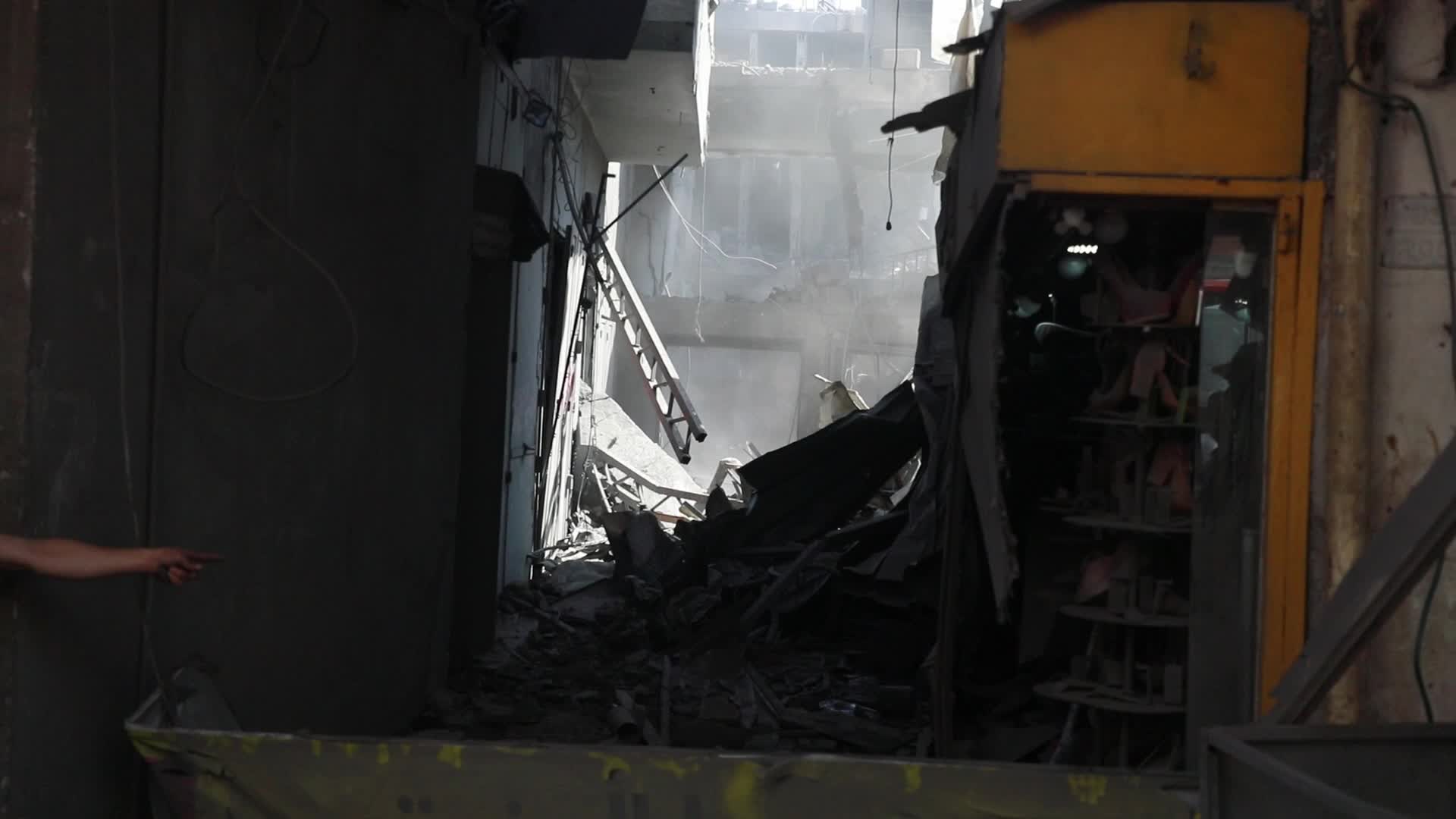Explosion in Gaza