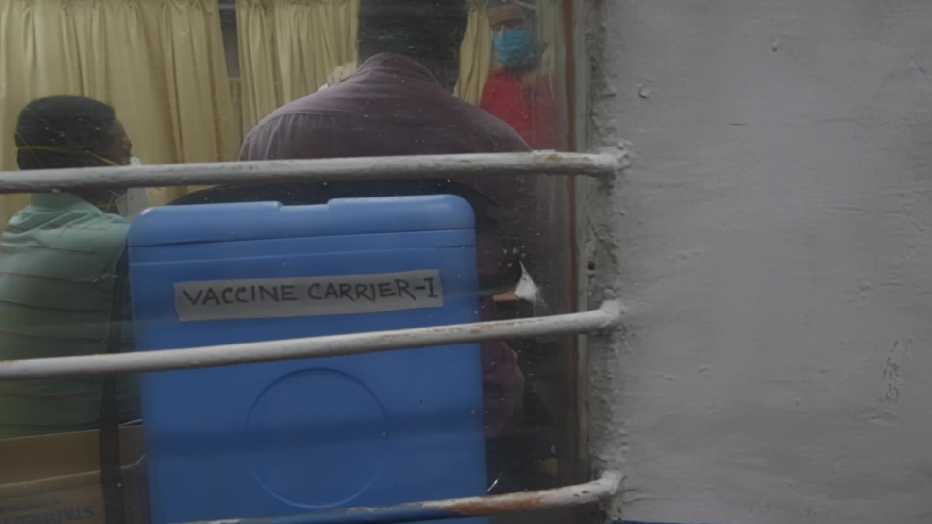 Vaccination On Railway Compartment