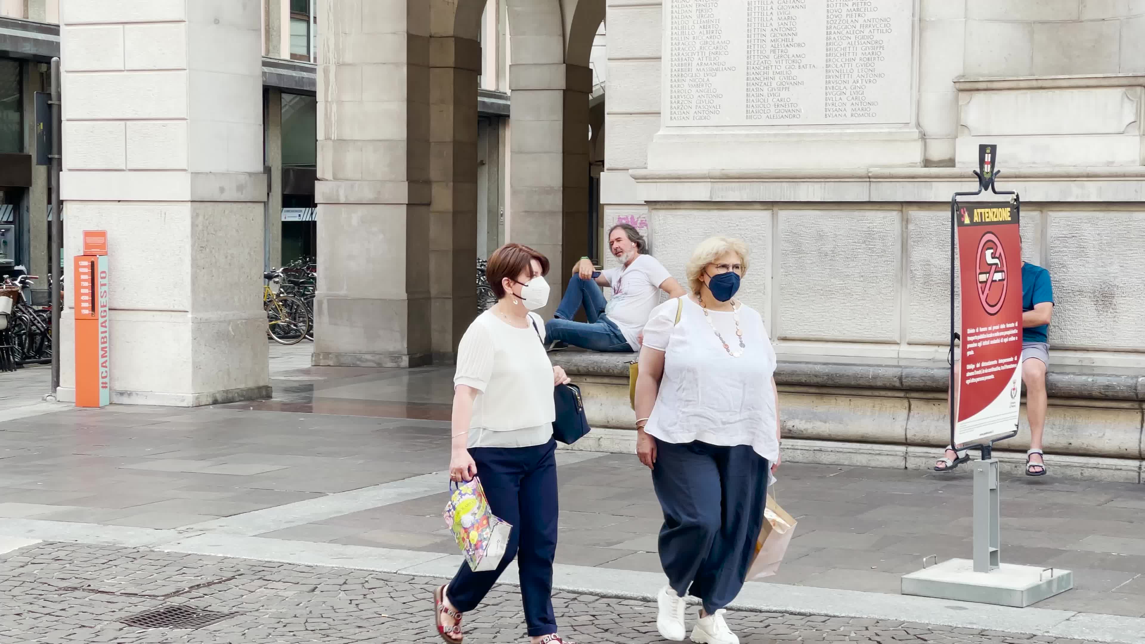 Daily Life In Padova, Italy amid the Covid-19 Pandemic