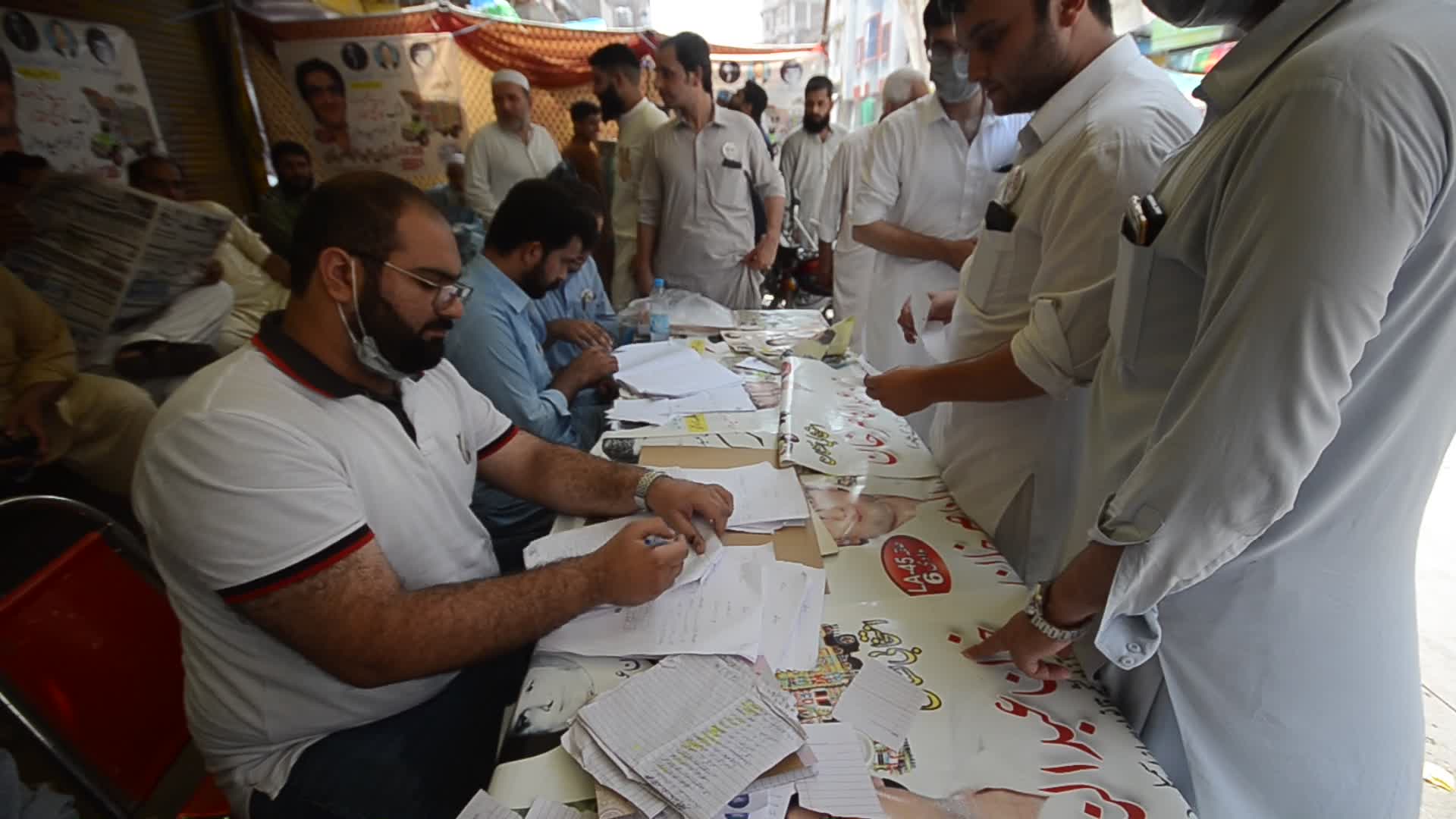 Kashmir Election 2021 in Peshawar Pakistan