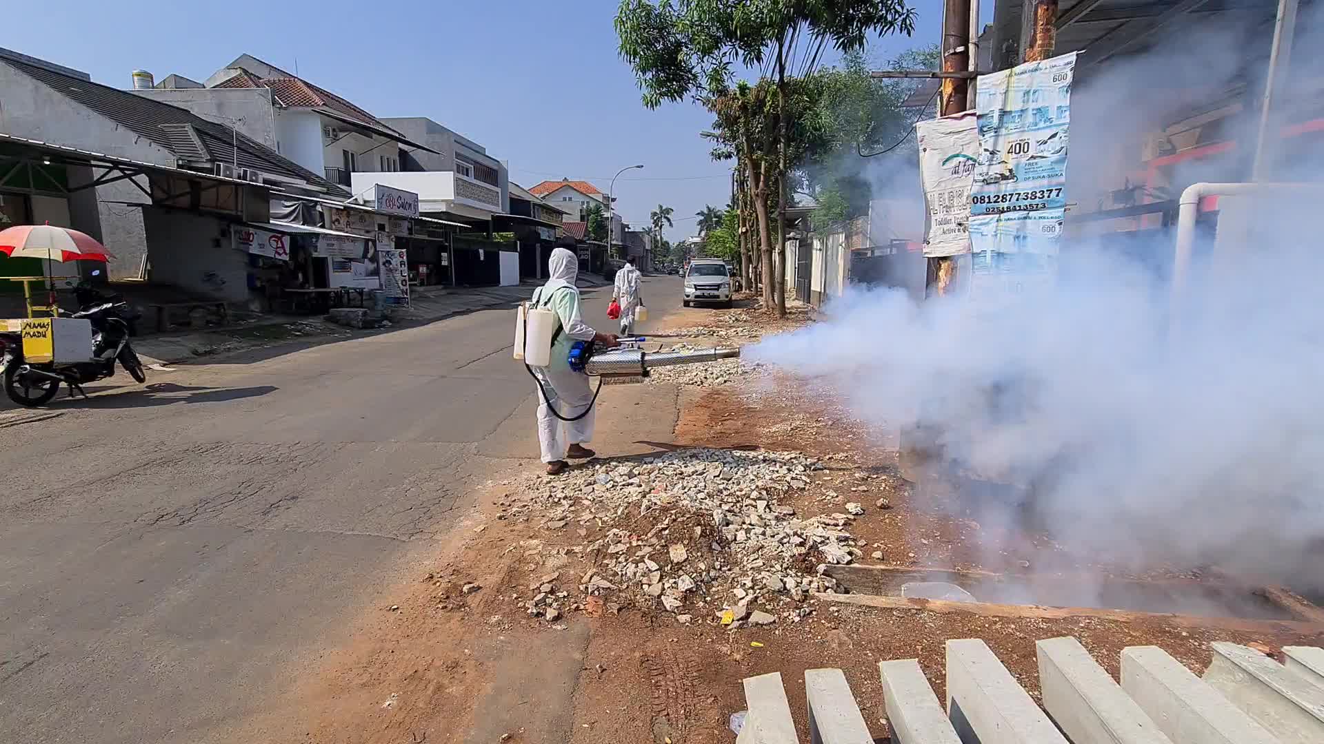 Fogging to control dengue in Indonesia