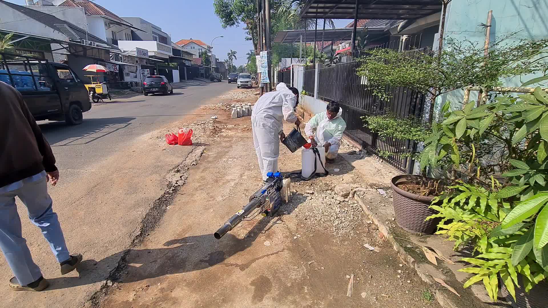 Fogging to control dengue in Indonesia