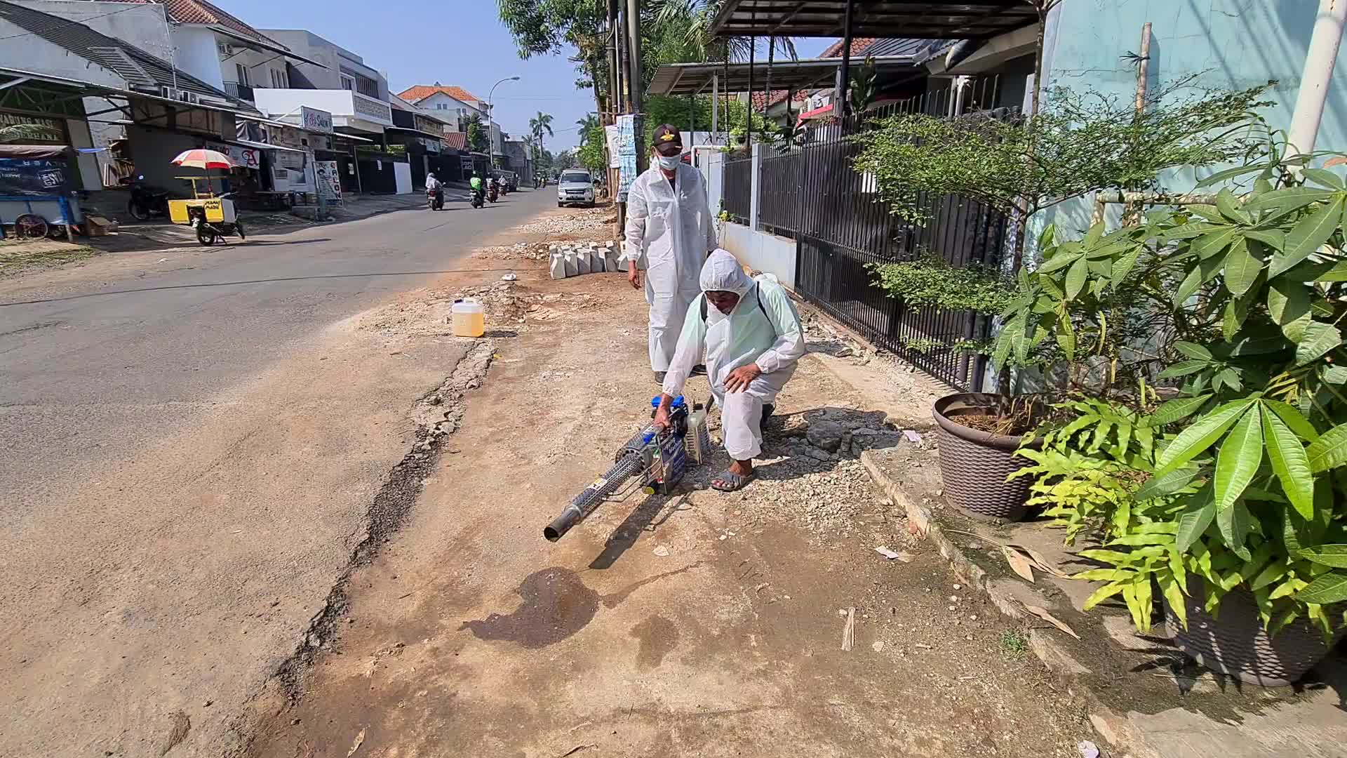 Fogging to control dengue in Indonesia