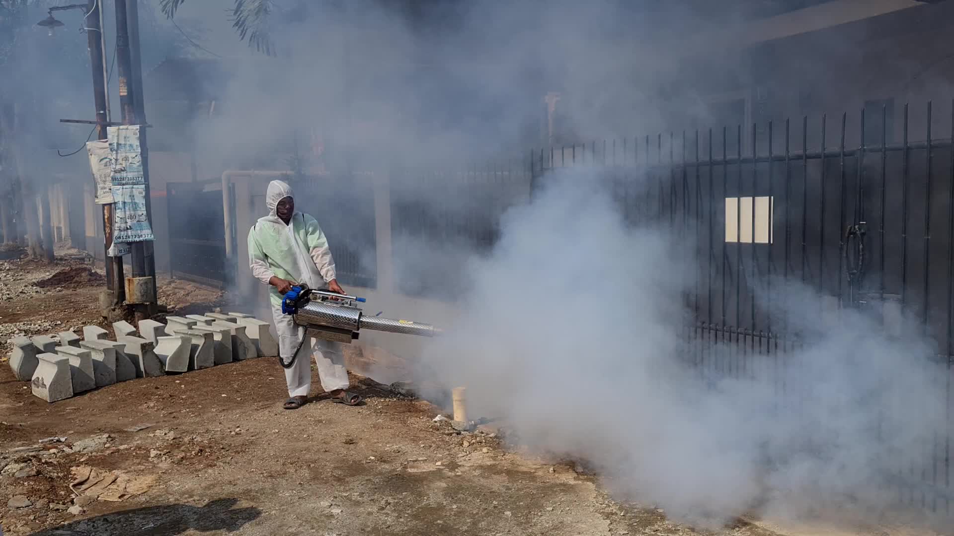 Fogging to control dengue in Indonesia