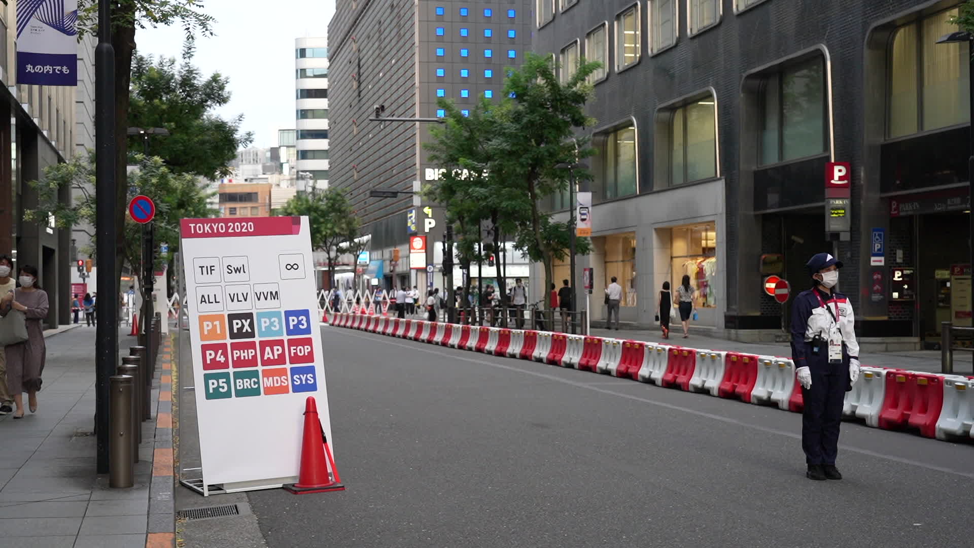 Daily life in Tokyo During the Olympics