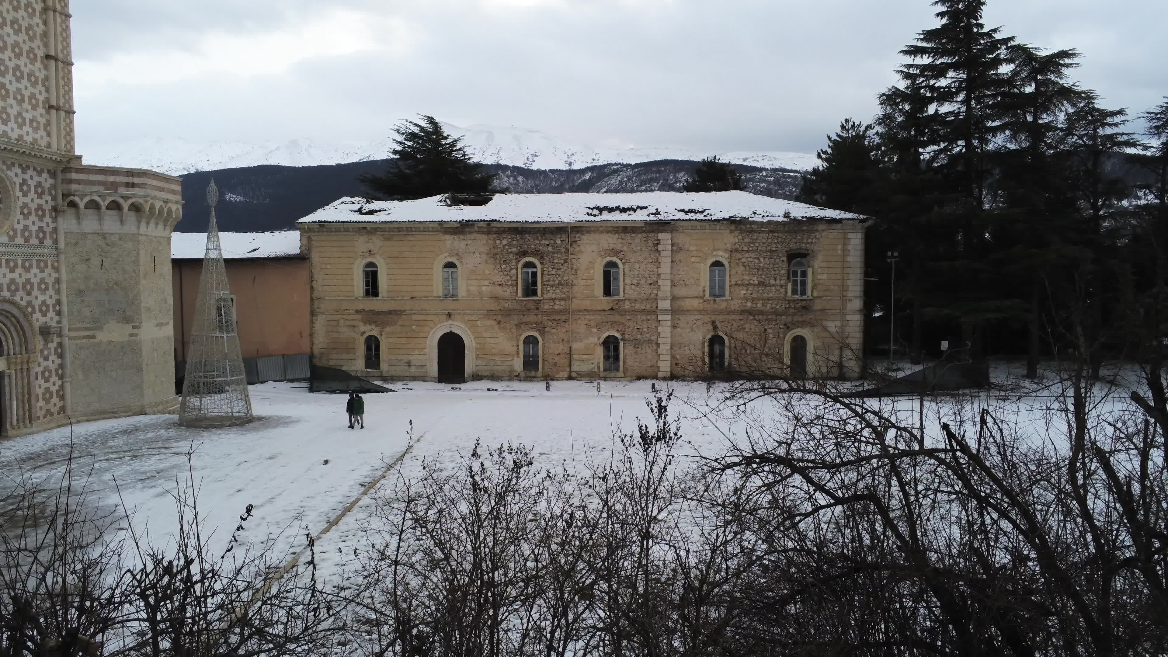 Snow In L'Aquila