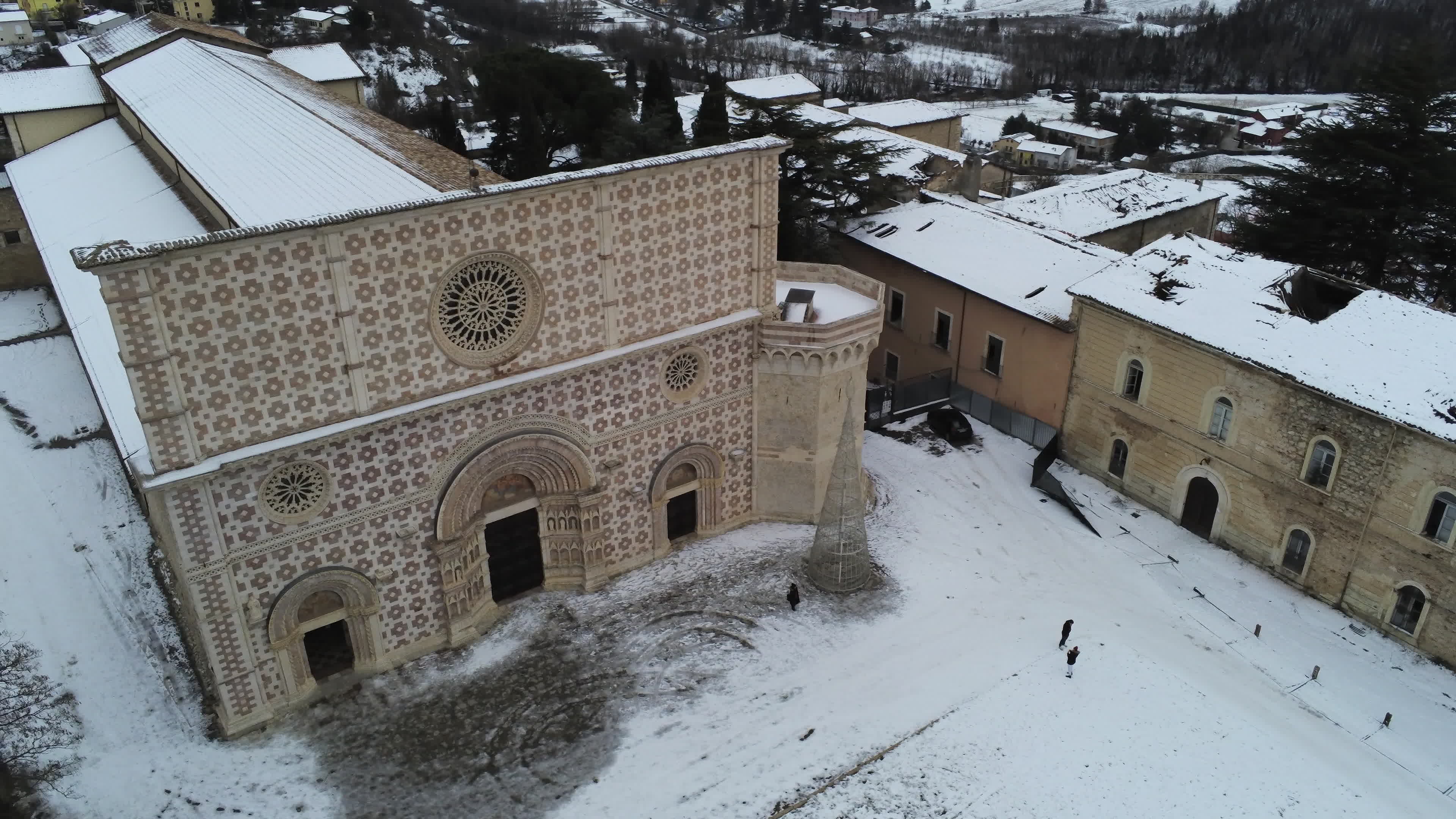 Snow In L'Aquila