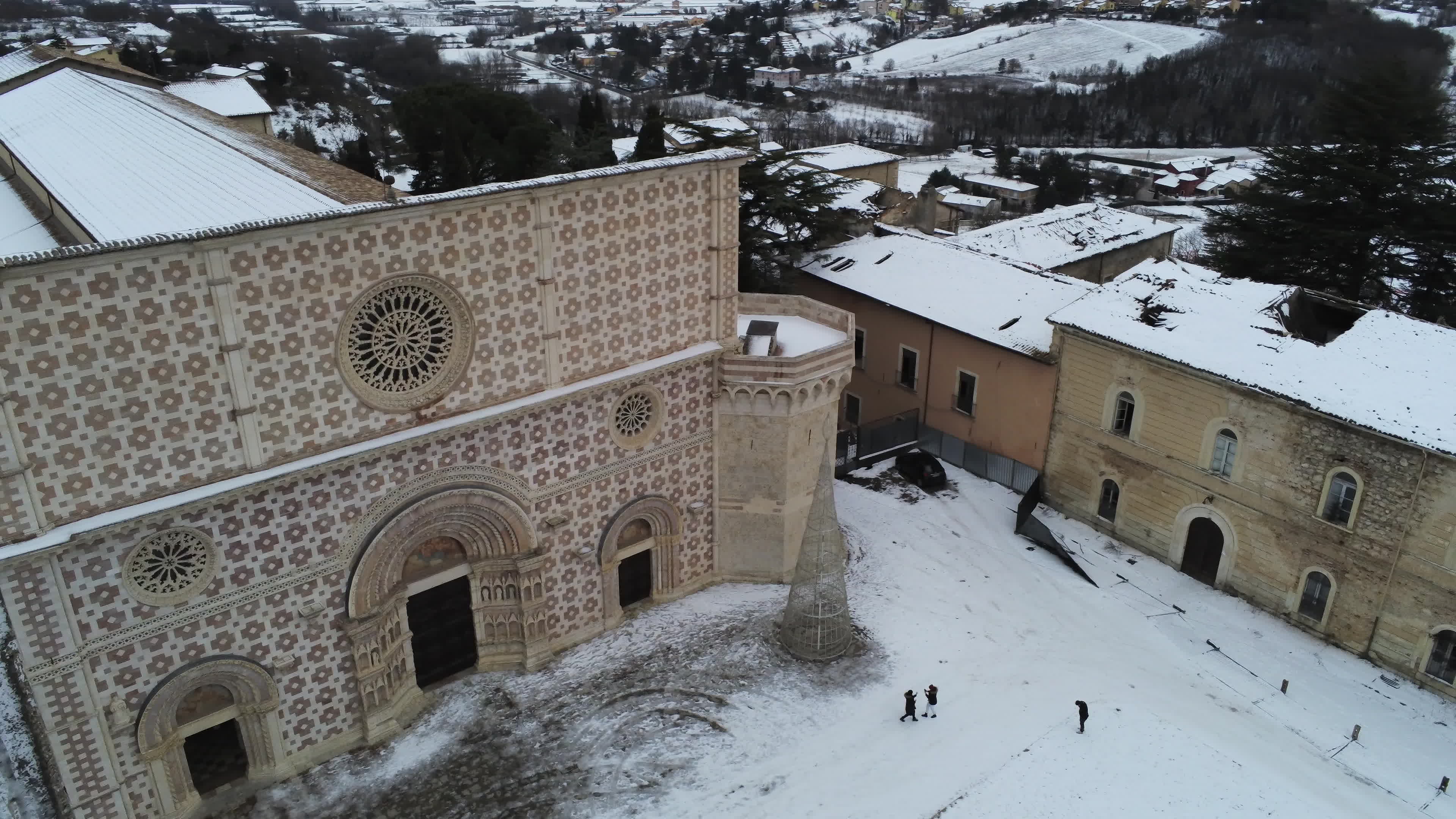 Snow In L'Aquila