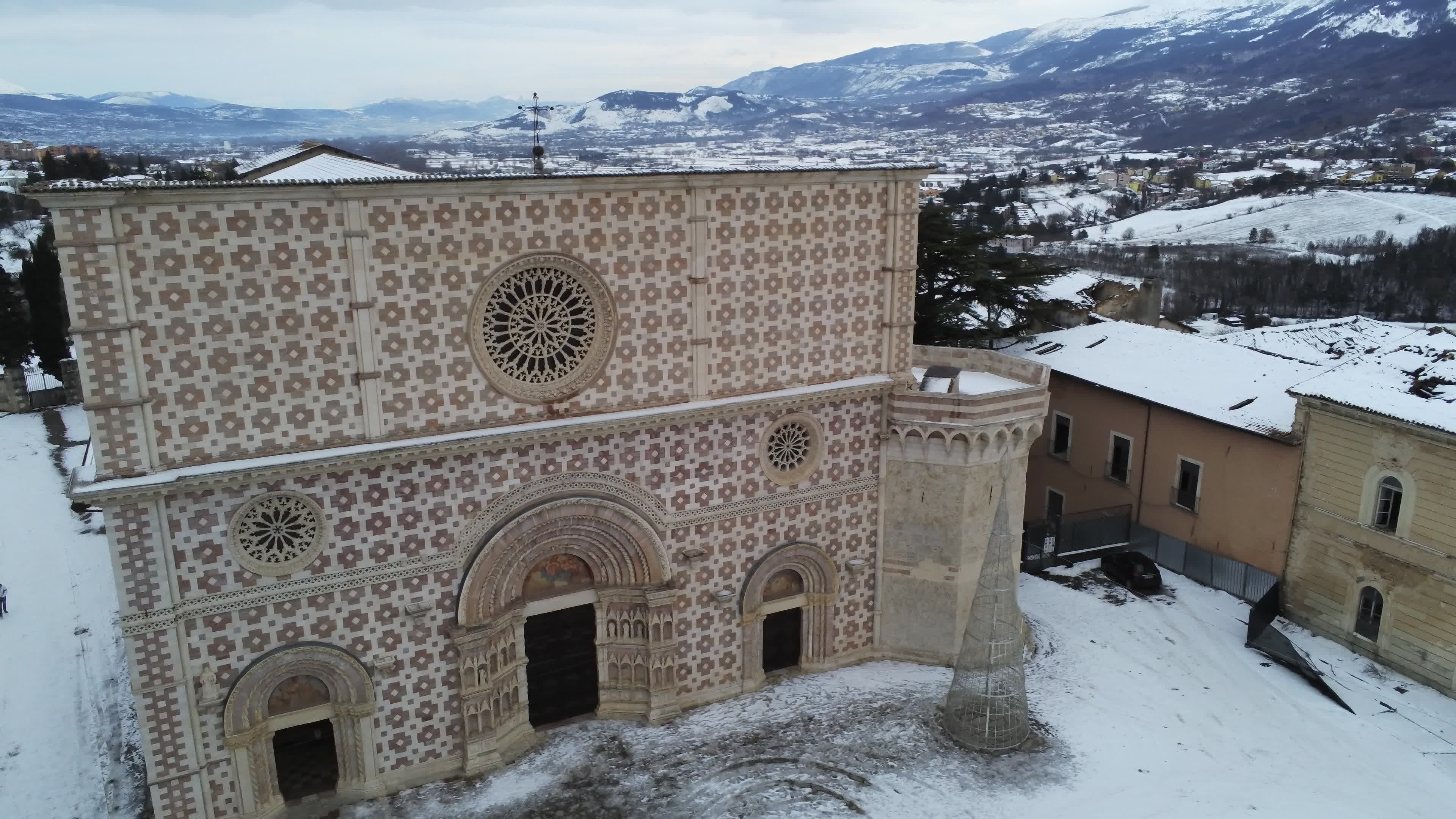 Snow In L'Aquila