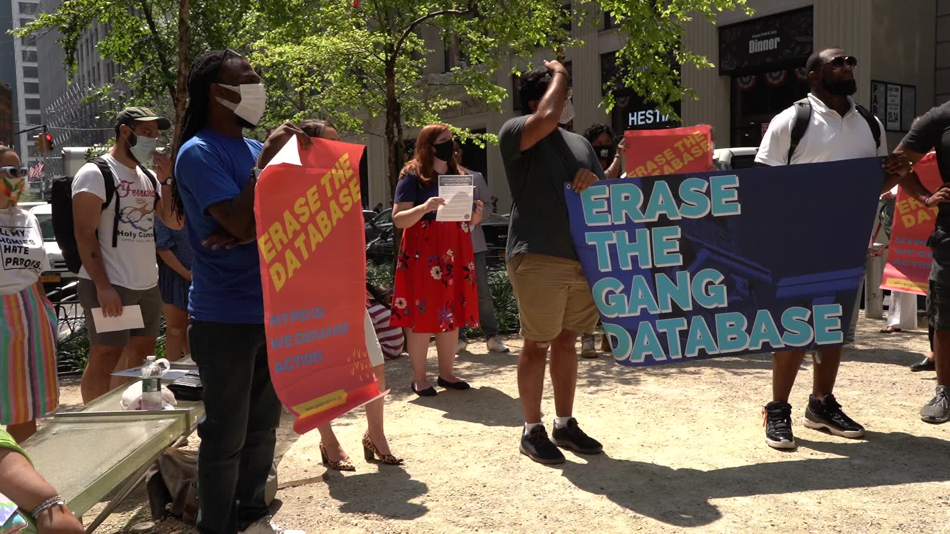 NY Rally To Erase NYPD’s Database On Gangs