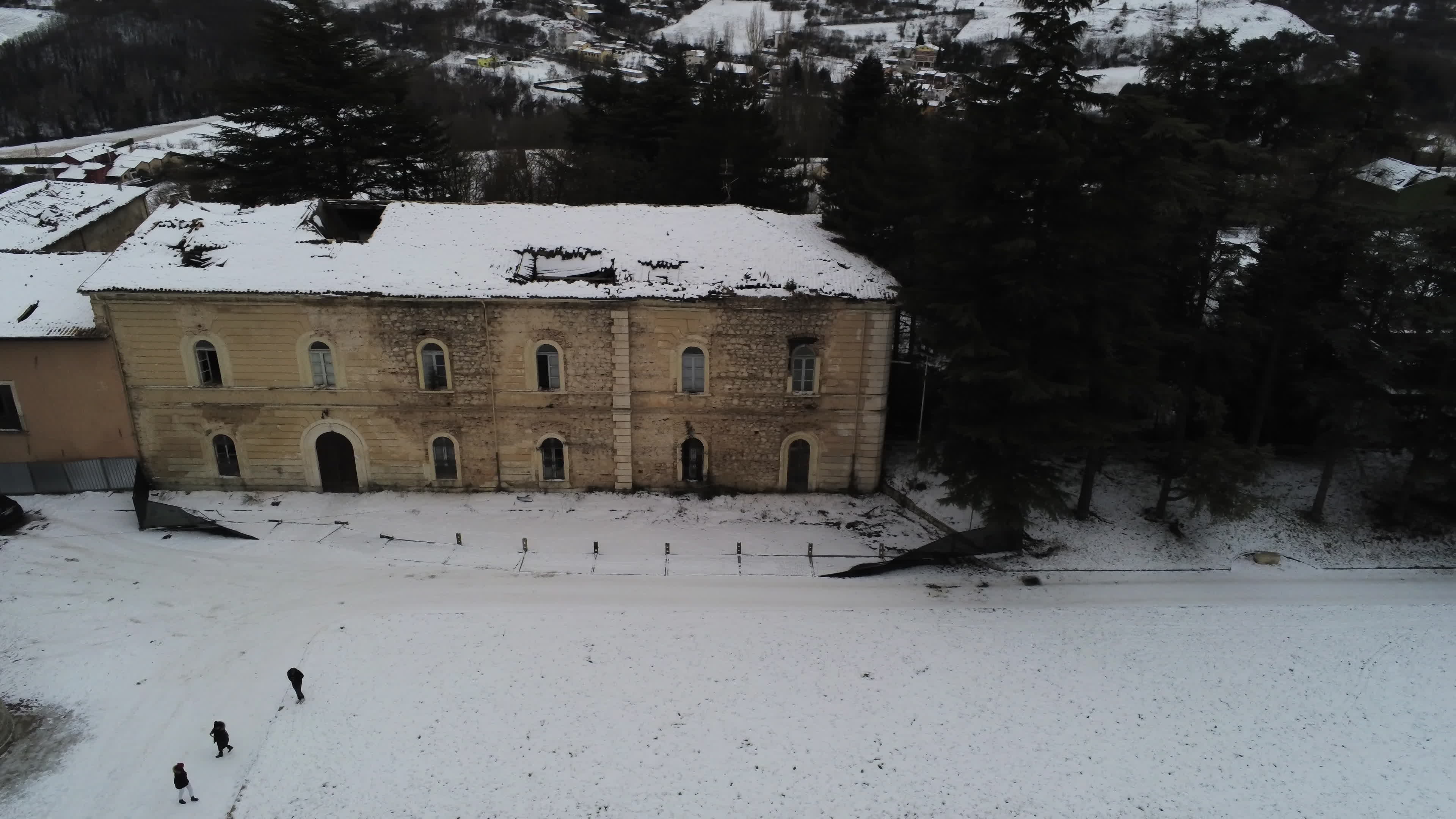 Snow In L'Aquila