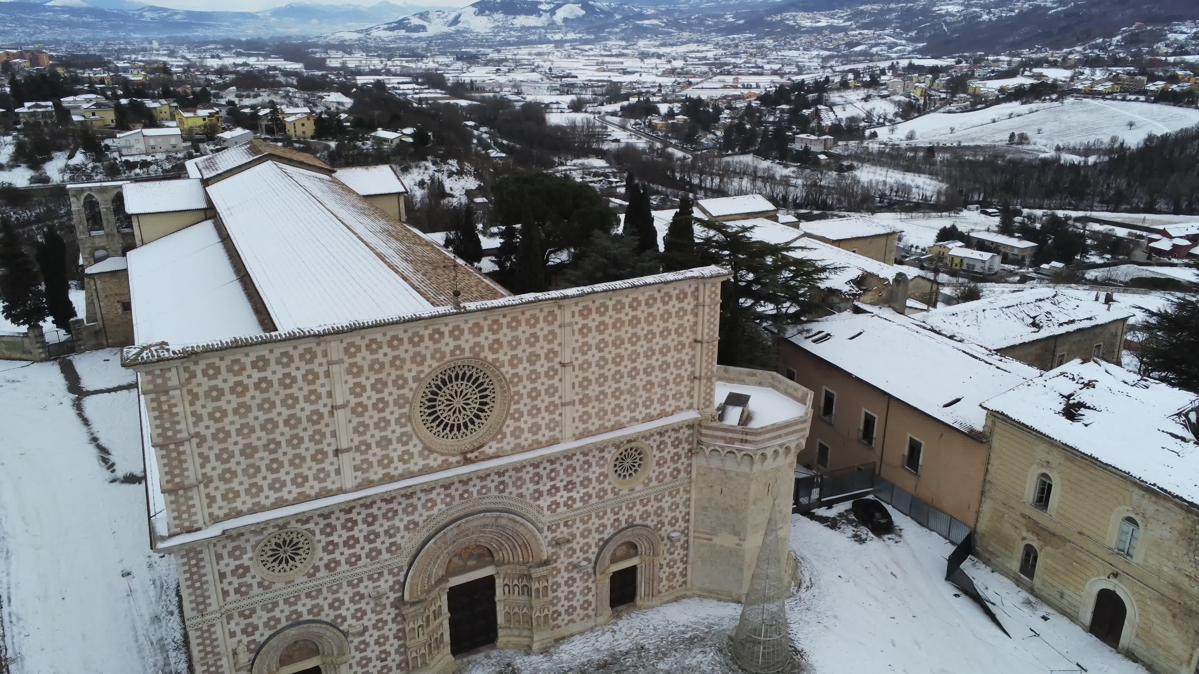 Snow In L'Aquila