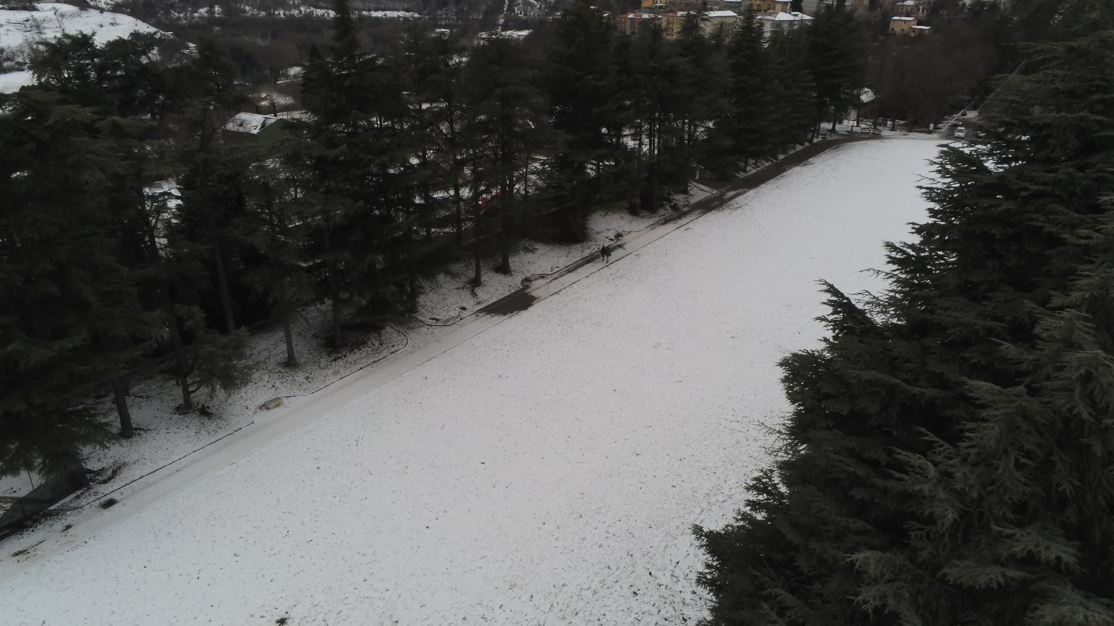 Snow In L'Aquila