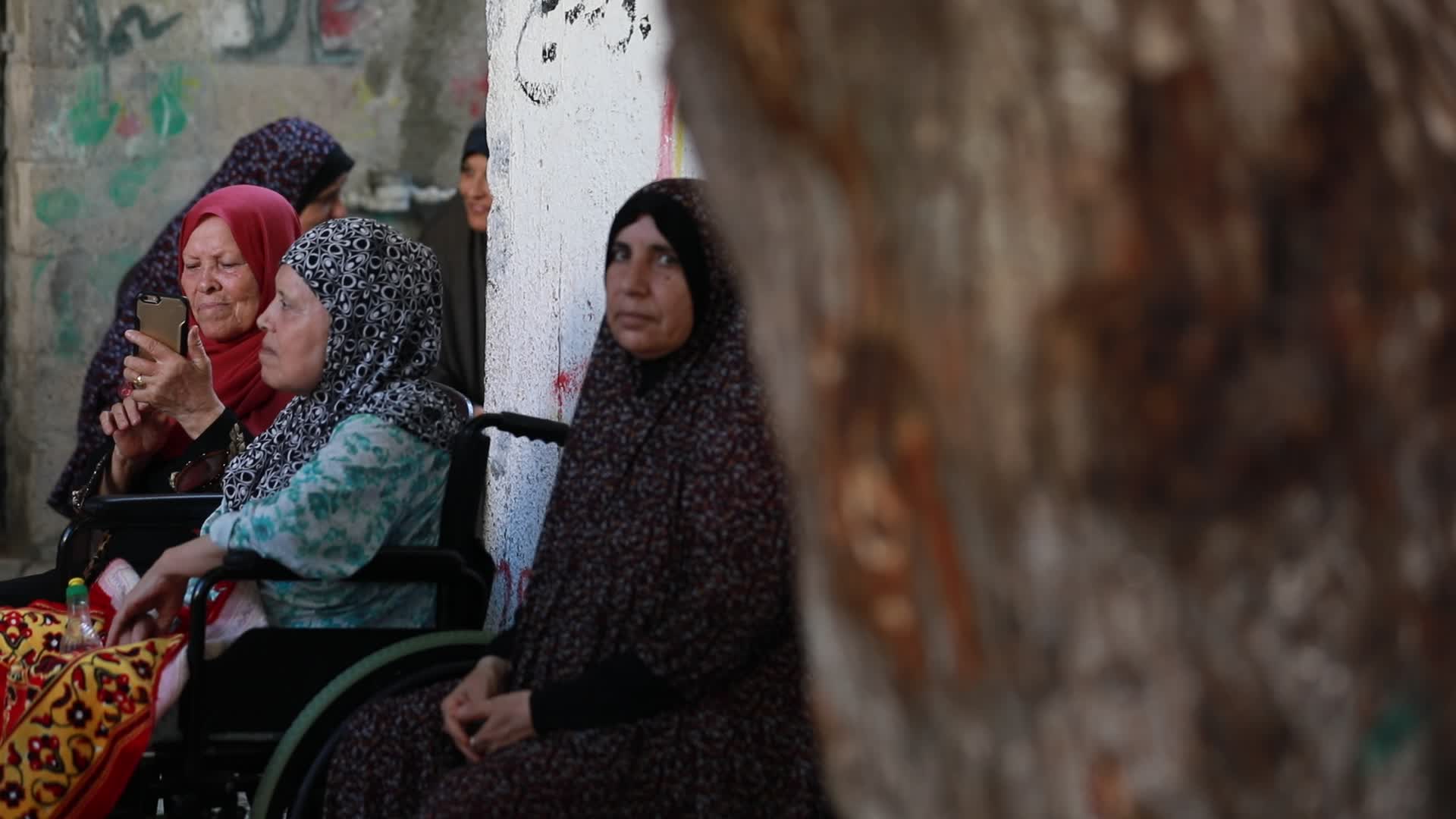 Musical concert at Nuseirat Refugee Camp in Gaza