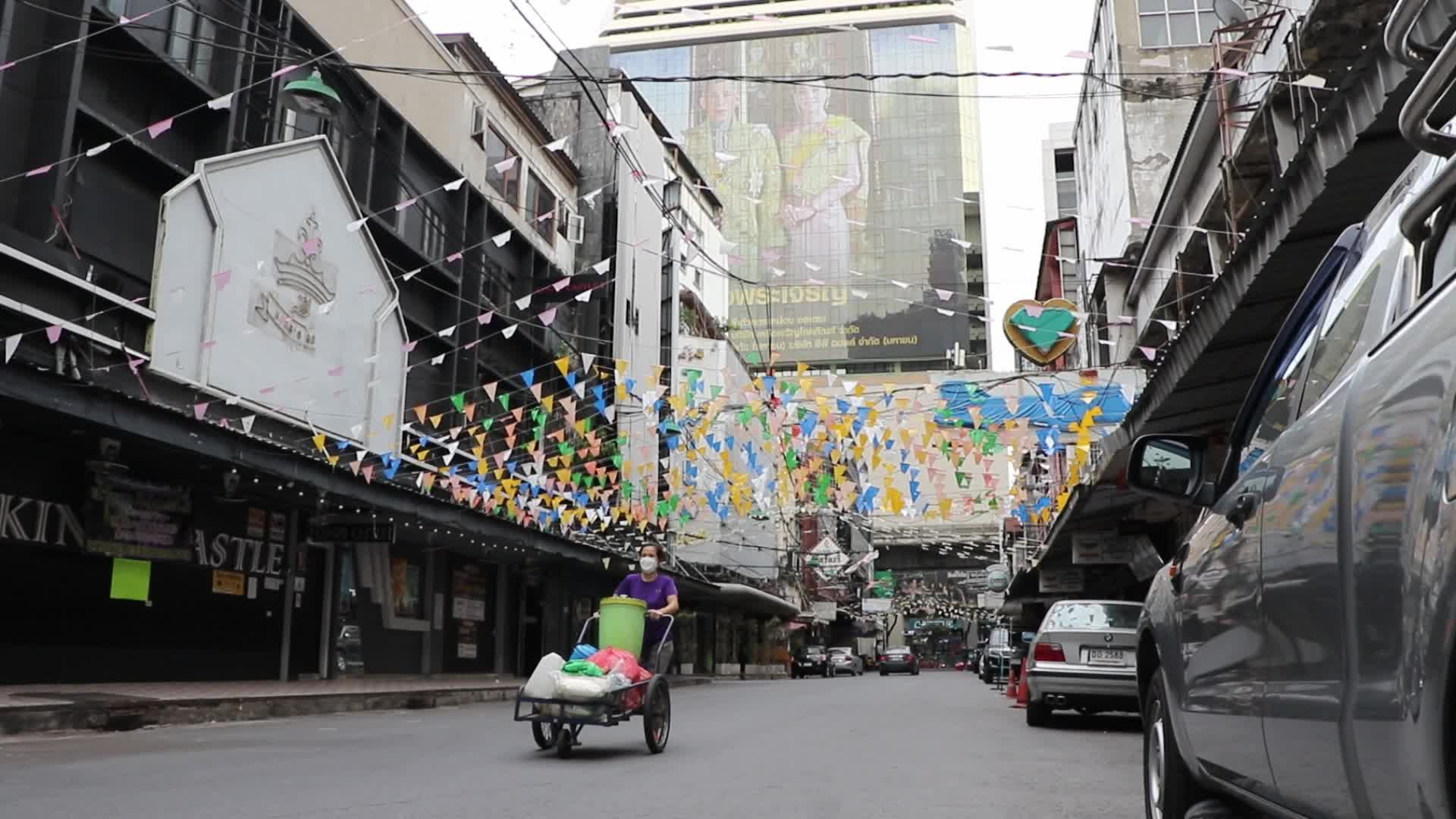 Daily life in Bangkok, Thailand amid the Covid-19 pandemic