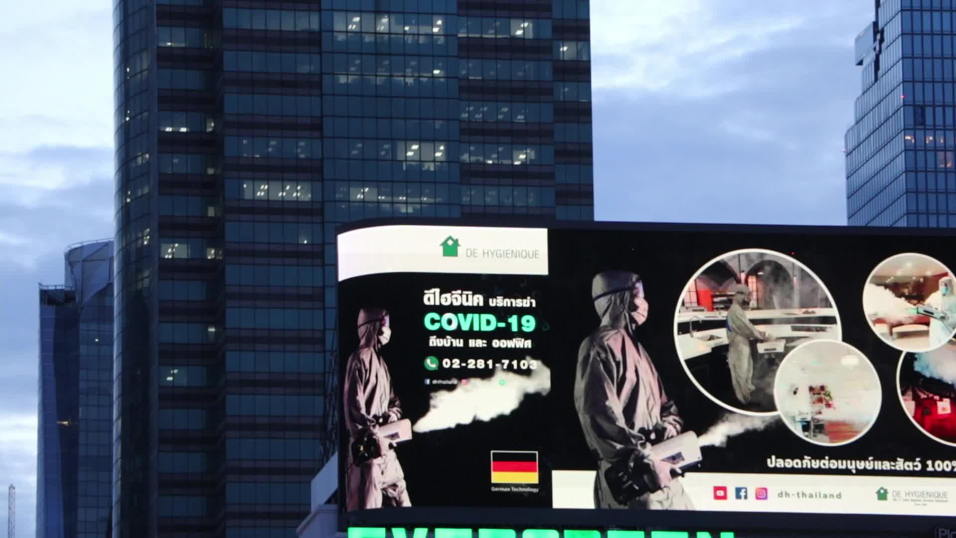 Daily life in Bangkok, Thailand amid the Covid-19 pandemic