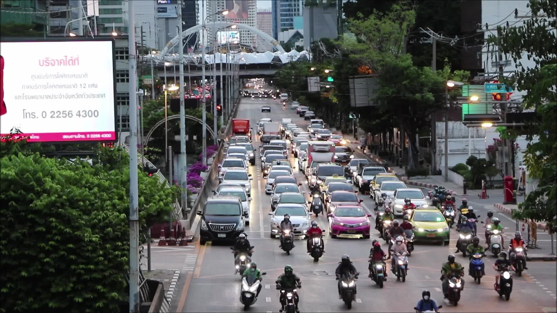 Daily life in Bangkok, Thailand amid the Covid-19 pandemic