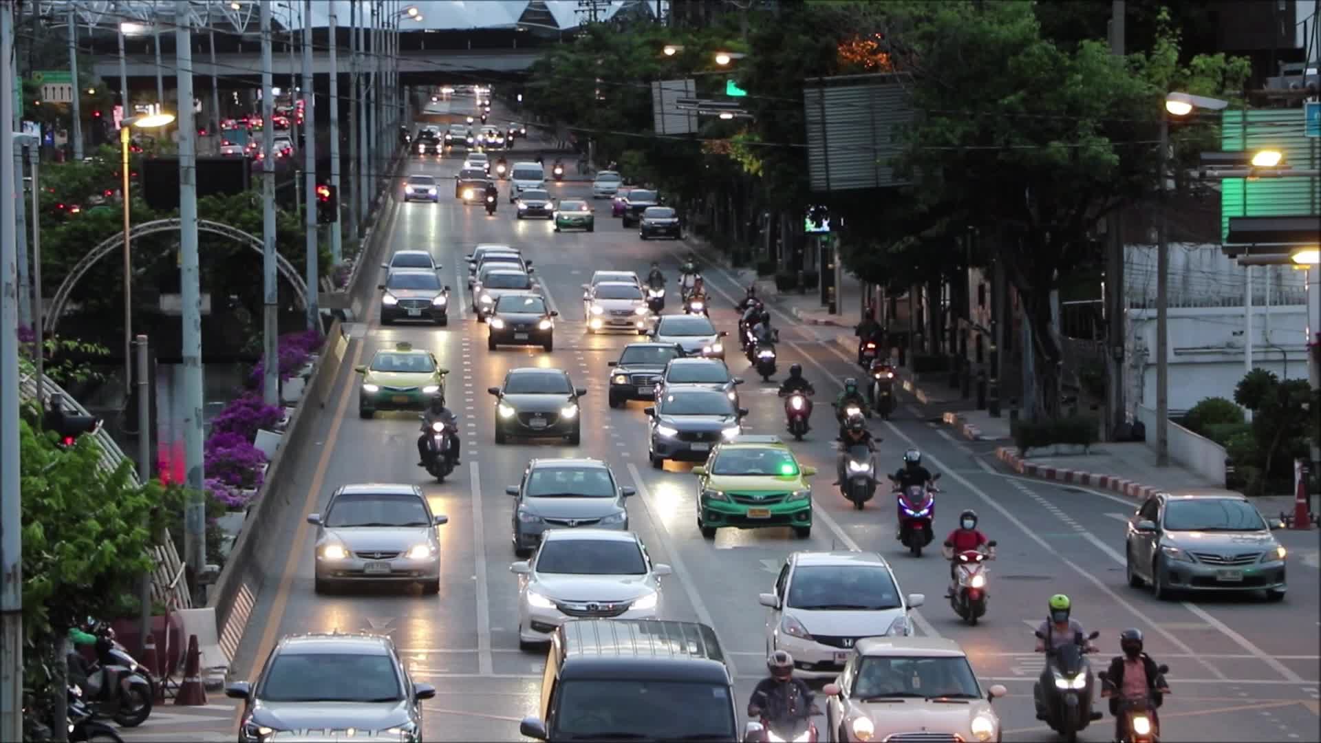 Daily life in Bangkok, Thailand amid the Covid-19 pandemic