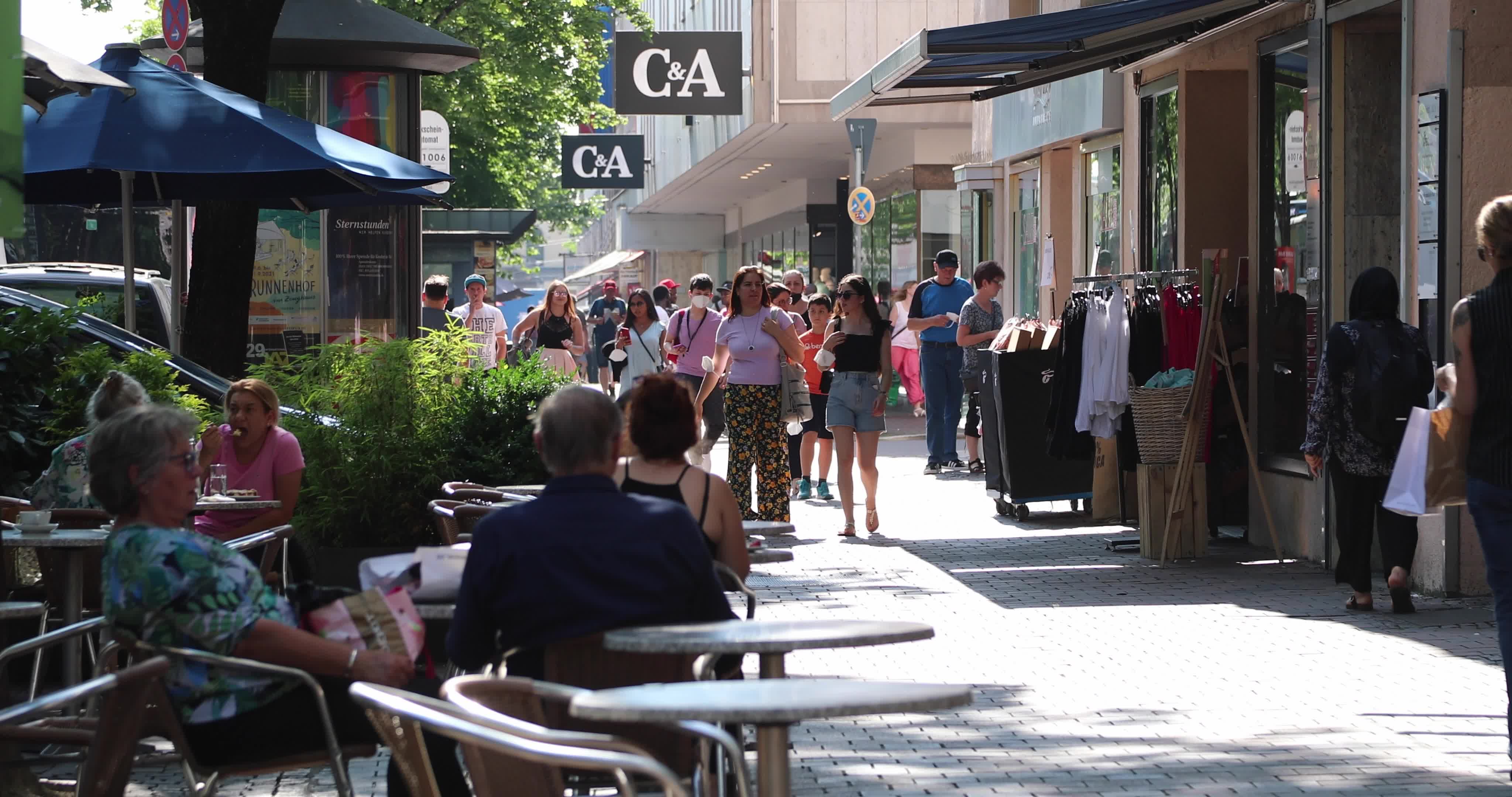 Coronavirus emergency in Augsburg, Germany
