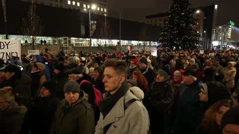 Rally against hate propaganda in Warsaw