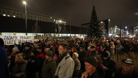 Rally against hate propaganda in Warsaw