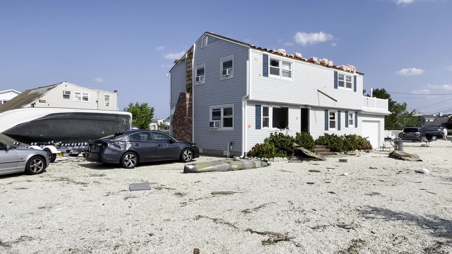 New Jersey tornado slams Long Beach Island