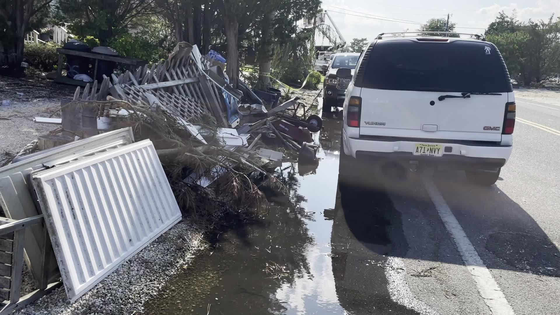 New Jersey tornado slams Long Beach Island
