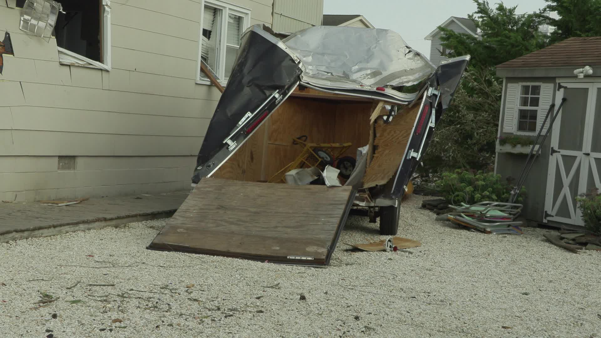 New Jersey tornado slams Long Beach Island